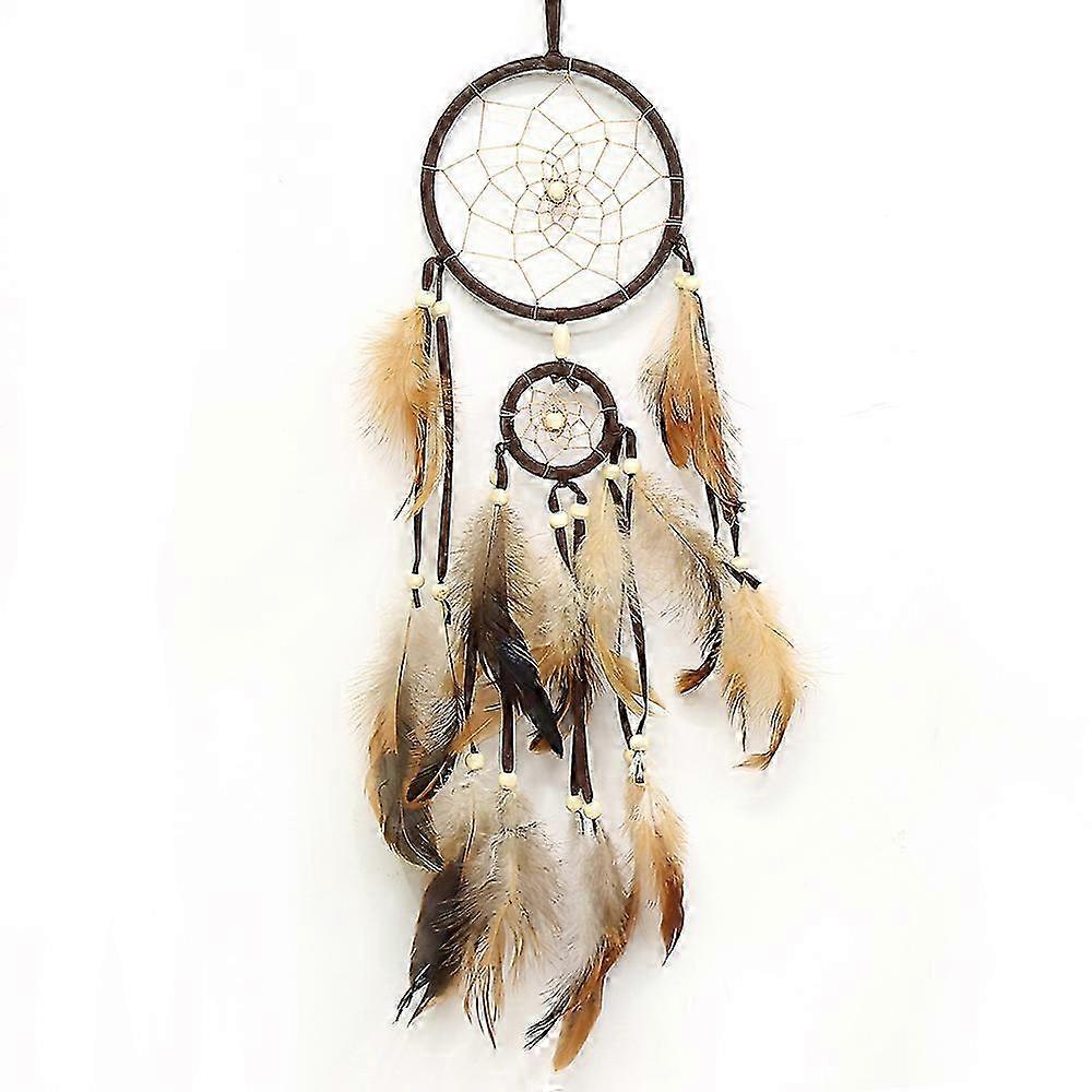 Brown 55cm Dream Catcher Decoration, Boho Home Decor