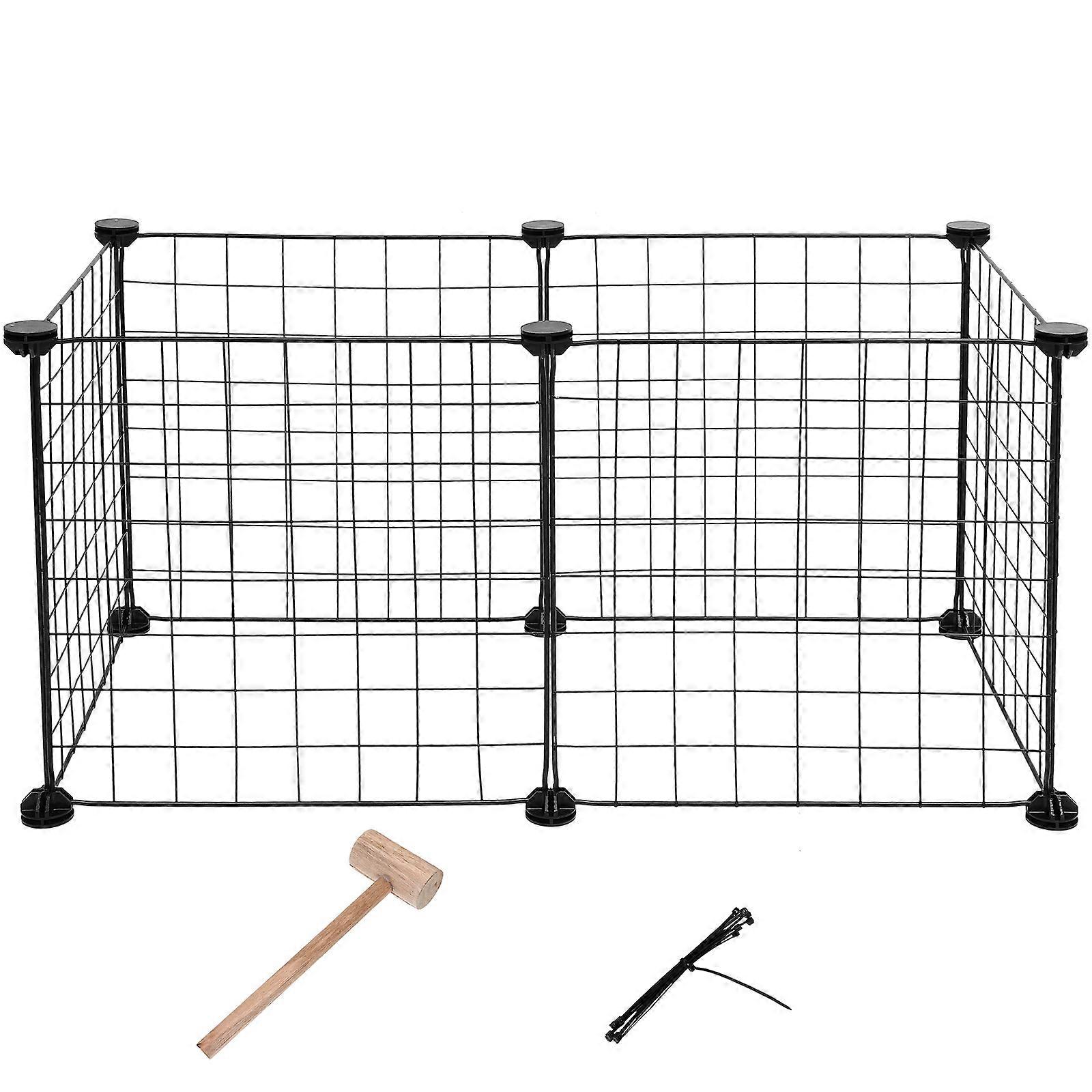 Cat Cage with Slide-Bolt Latch, Durable and Safe for Small Creatures