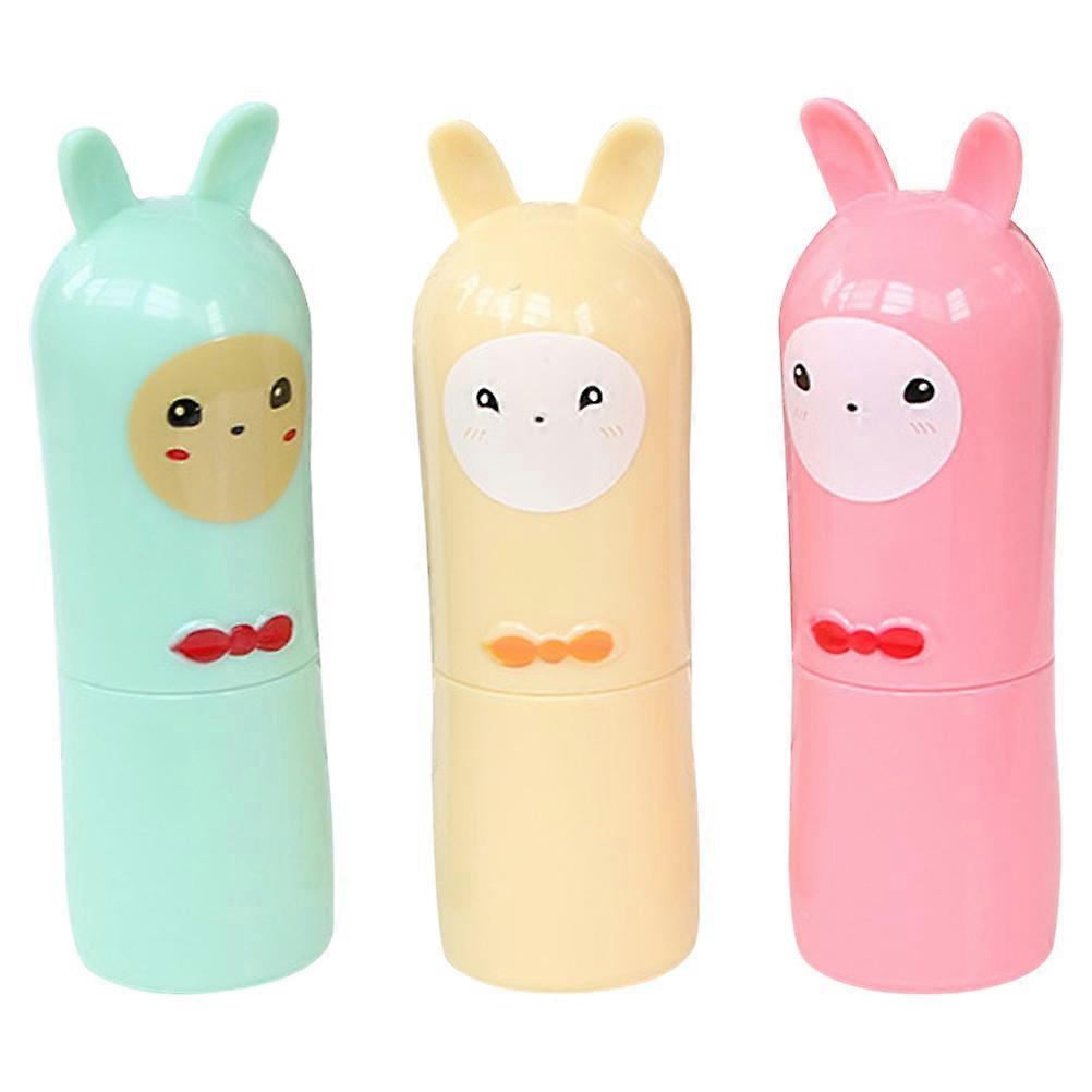 3pcs Cross-stitch Lipstick Shape Muds DIY Painting Glue Clay Diamond Drawing Muds