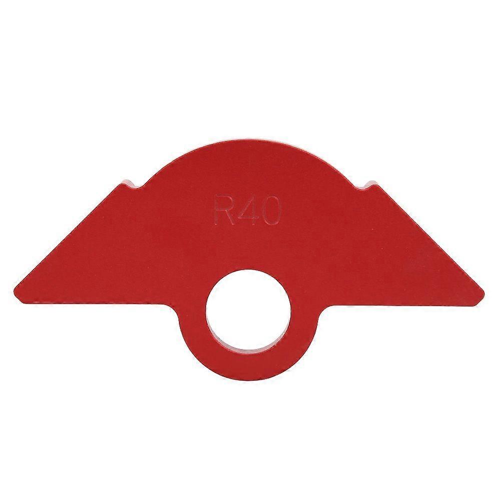 High quality  Woodworking arc positioning template triangle arc template R40