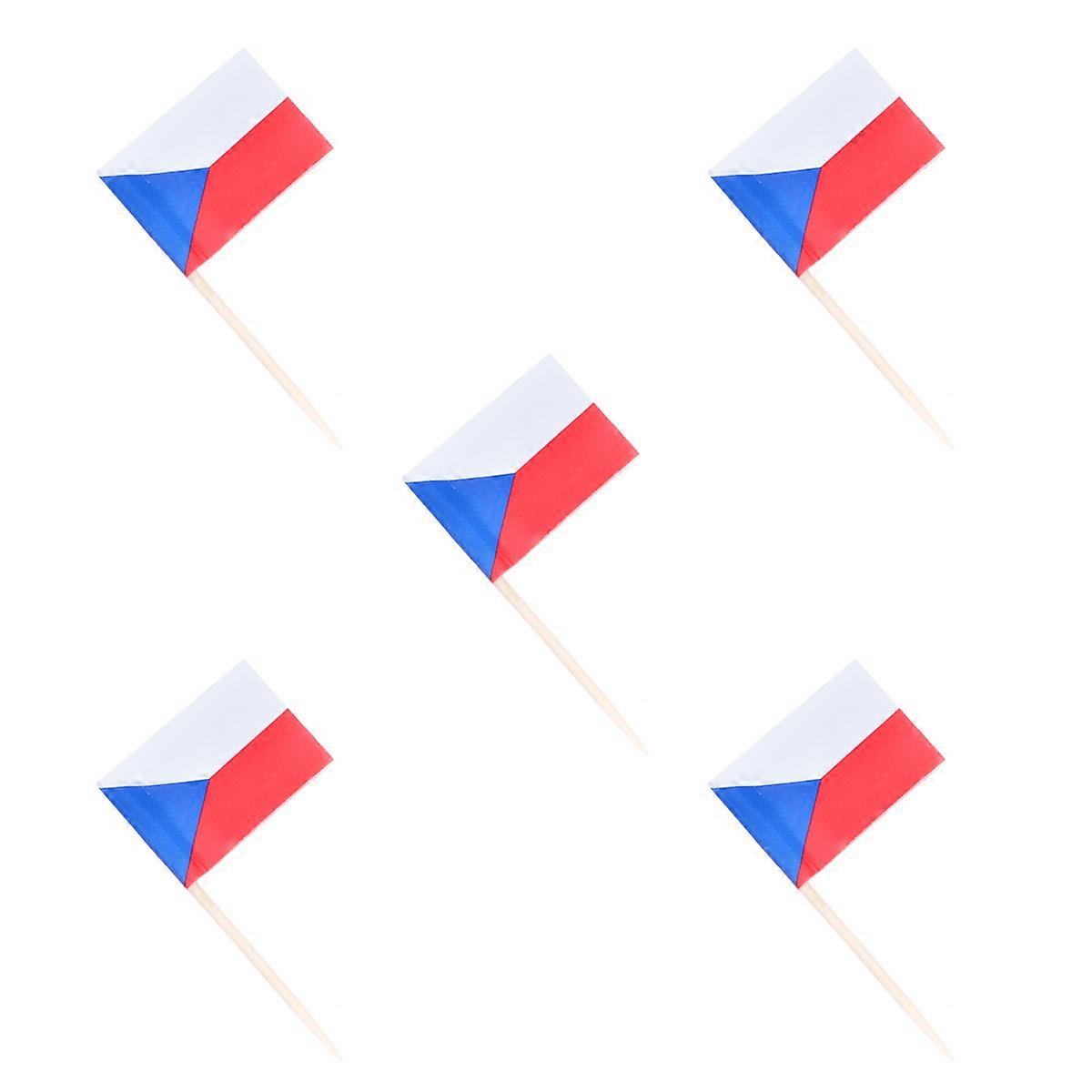 National Flag Toothpicks for Creative Baking Decorations, Disposable Usage