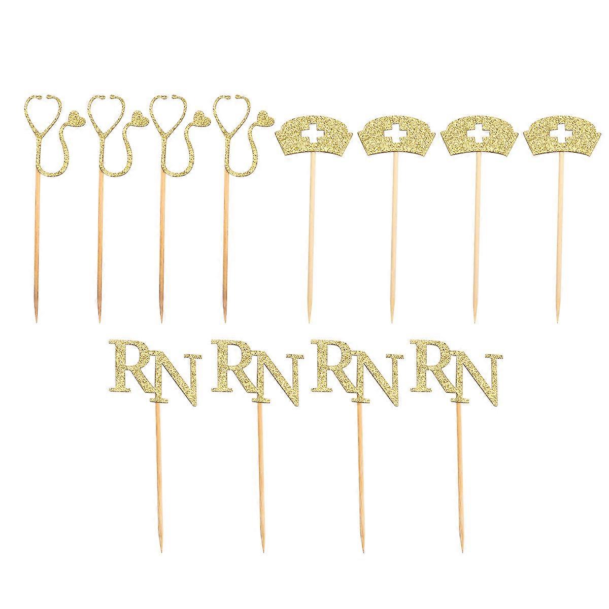 Dessert Topper Picks Designed for Nursing Celebrations, Enhance Your Event Style