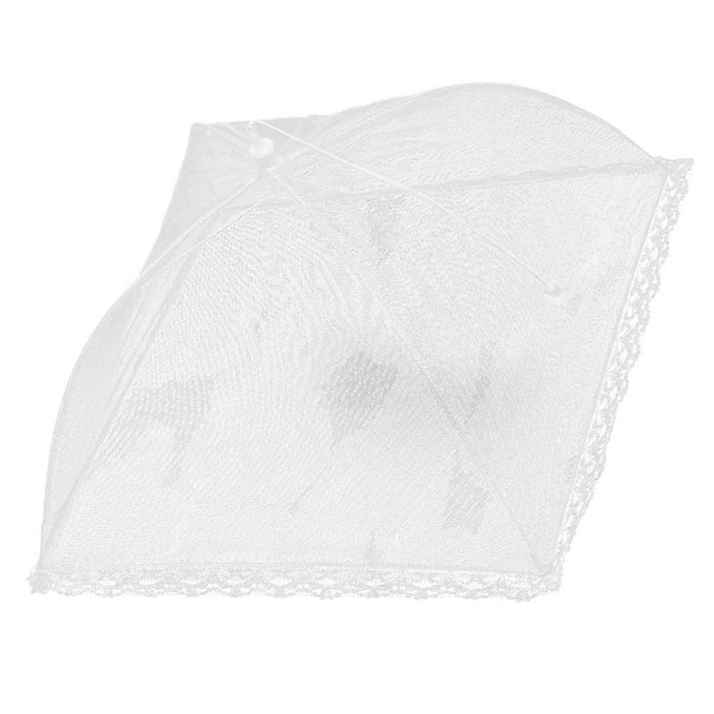 Foldable Food Mesh Cover Camping Food Protector Multi Purpose Netting for Outdoor Picnics, BBQs, and Kitchen Use to Keep Flies Away