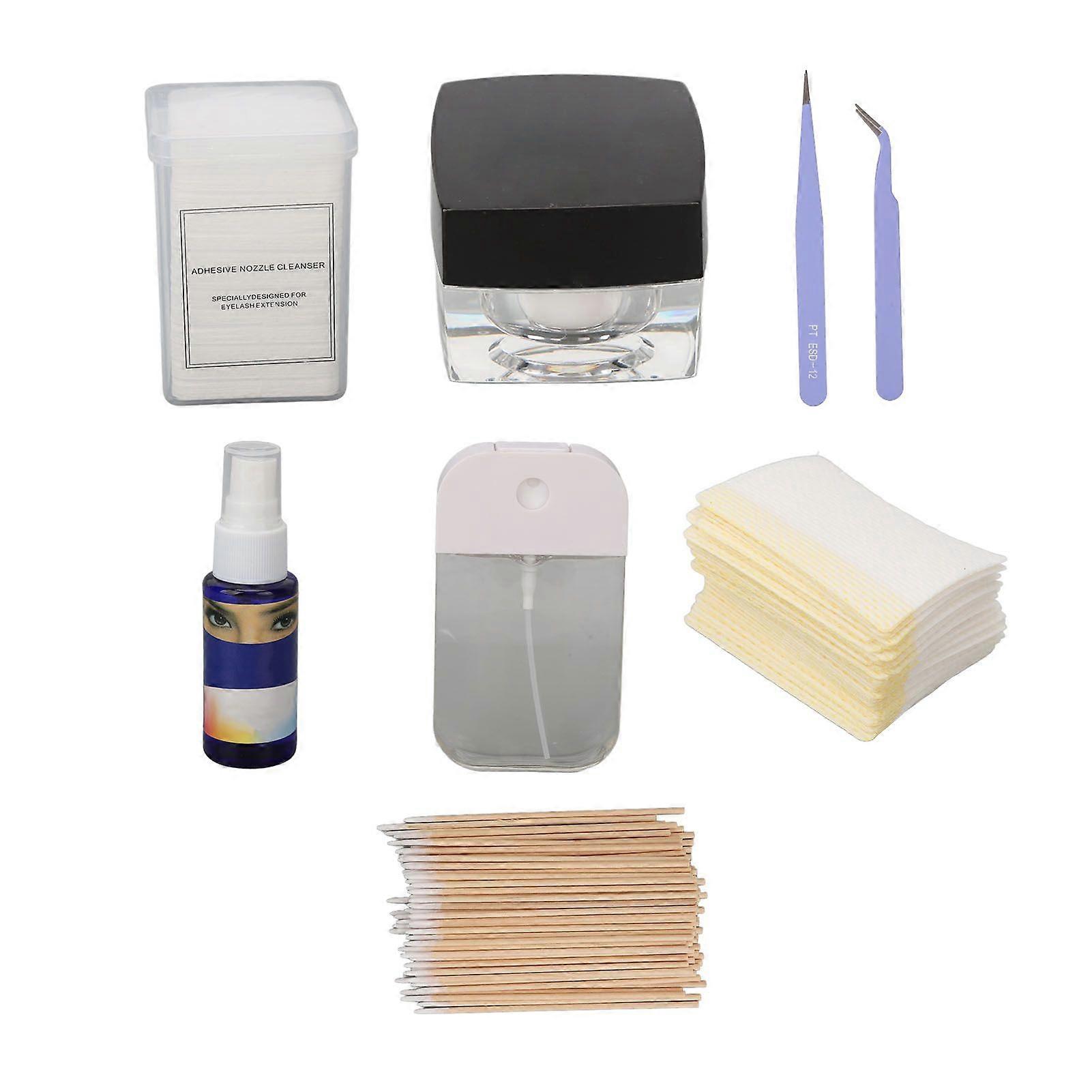 2025 Latest Model Eyelash Extensions Cleaning Kit Lash Cleanser Mascara Remove...