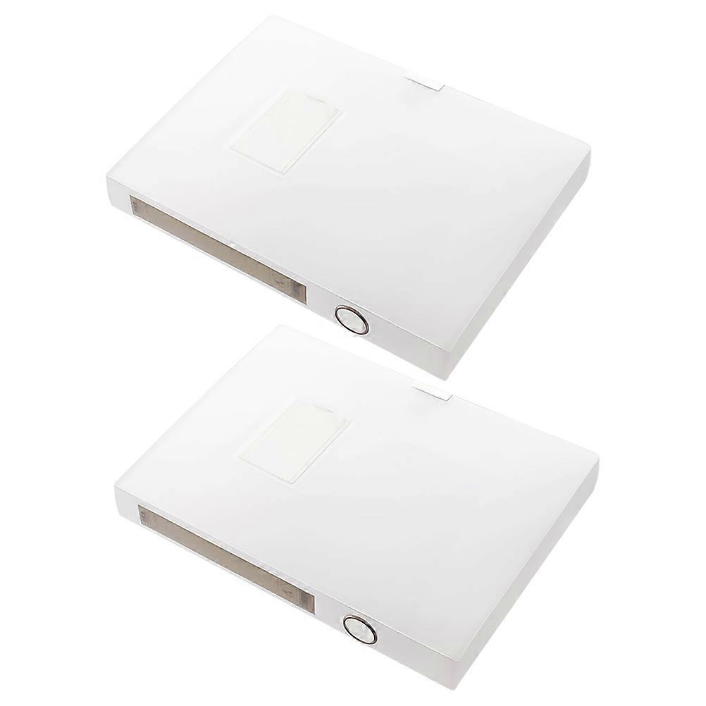 Transparent Document Storage Box   Lightweight File Organizer for Papers, Easy Viewing & Carrying, Ideal for Office, School & Home Use