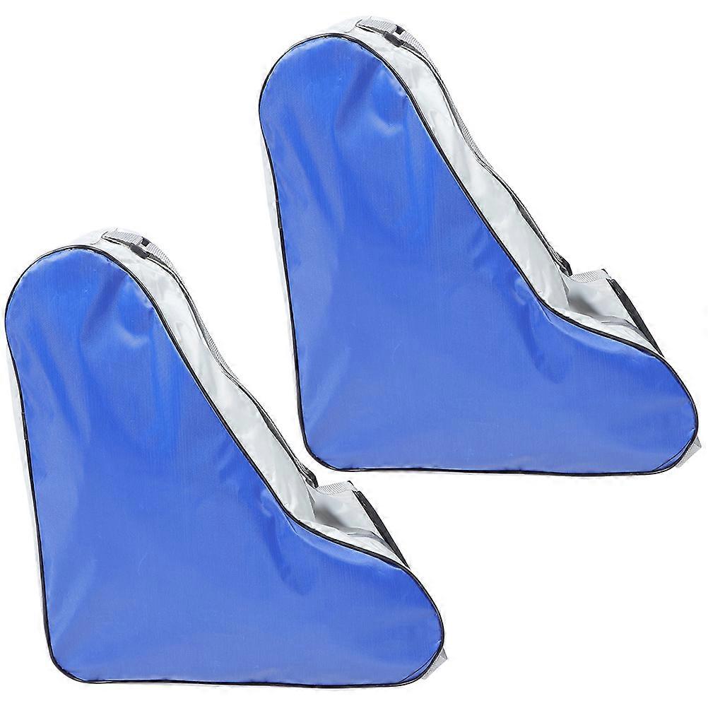 Roller Skates Bag Portable Zipper Pouch for Ice Inline Skates Stylish Multi Functional Storage Holder for Outdoor Use