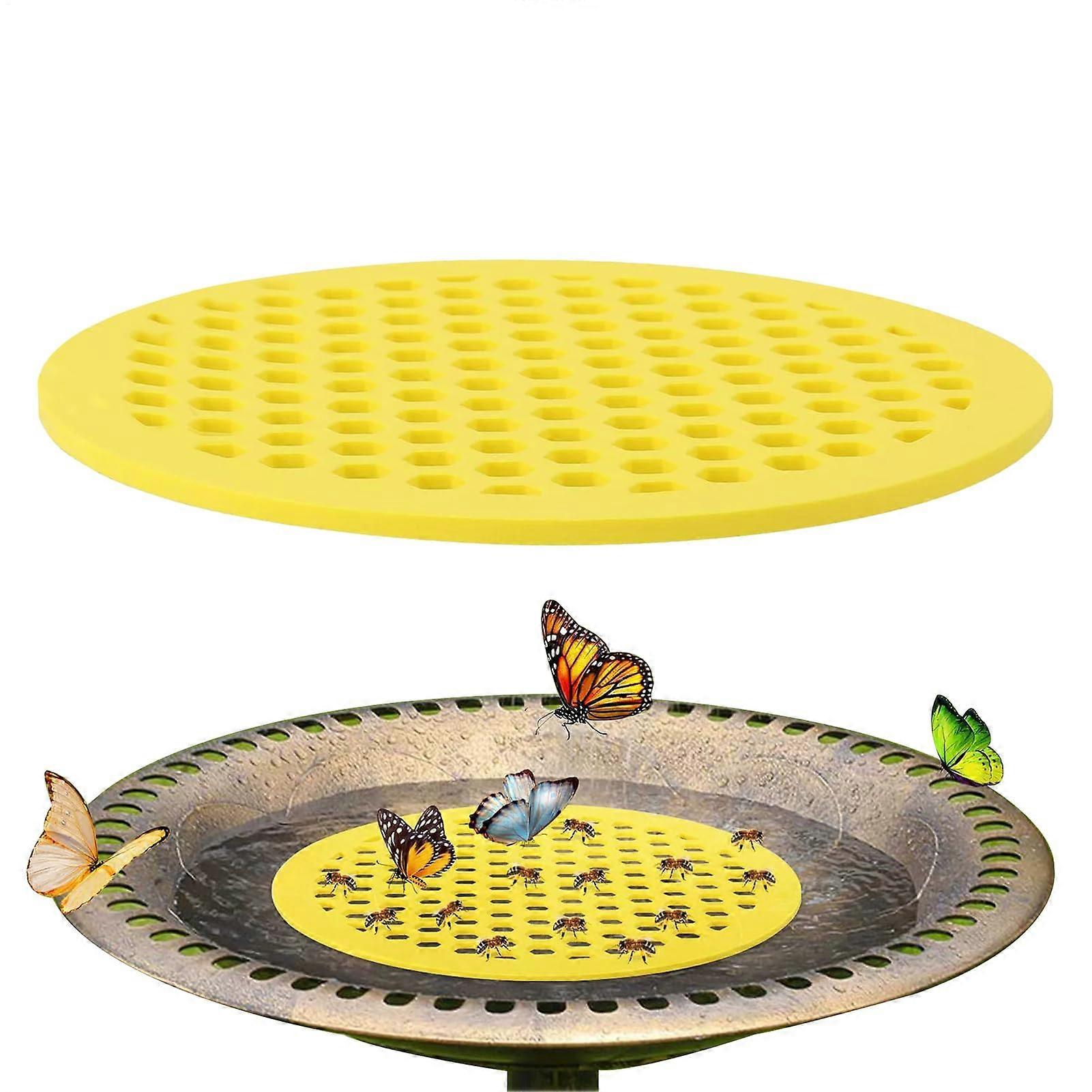 Pack of 2 Floating Bee Island, Bee Drinker Feeder for Outdoor Garden