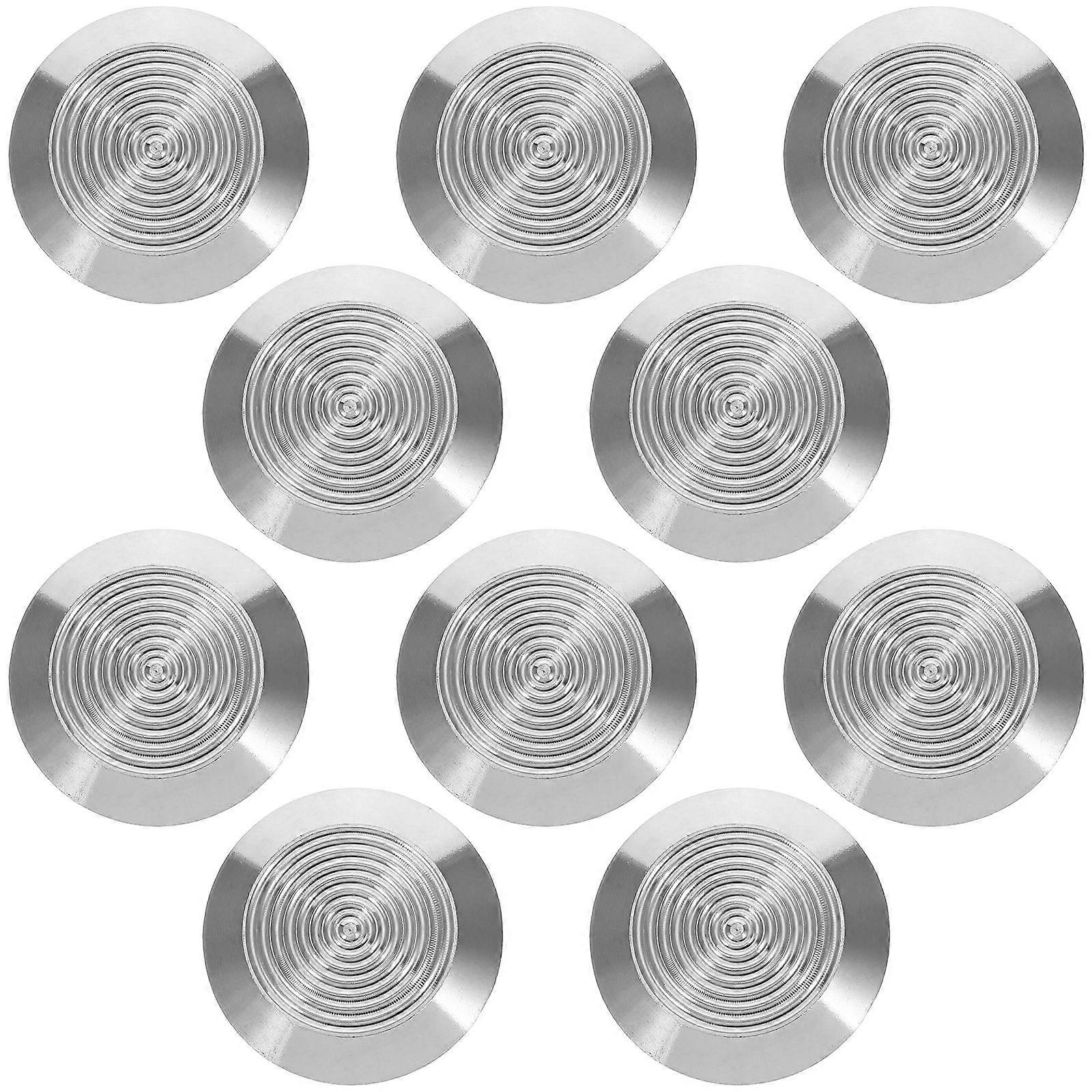 Stainless Steel Tactile Warning Nails for Visually Impaired Safety Slip Resistant Sidewalk Studs for Walkway Navigation Markers