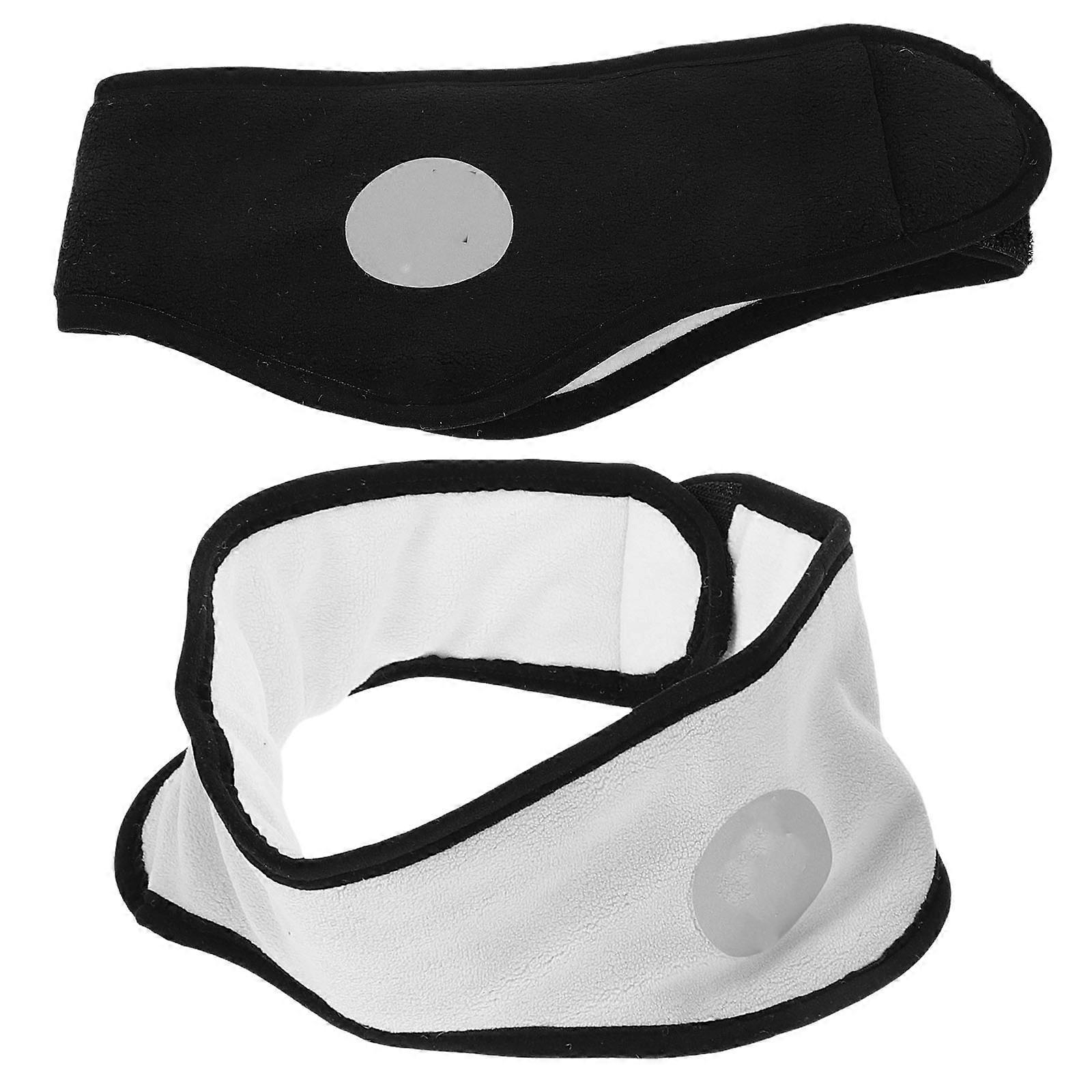 Earmuffs Adjustable Hook And Loop Sleep Mask With Ear Cover For Noise Reduction Soft And Comfortable Earmuff For Men And Women Noisy Environments 2Pcs