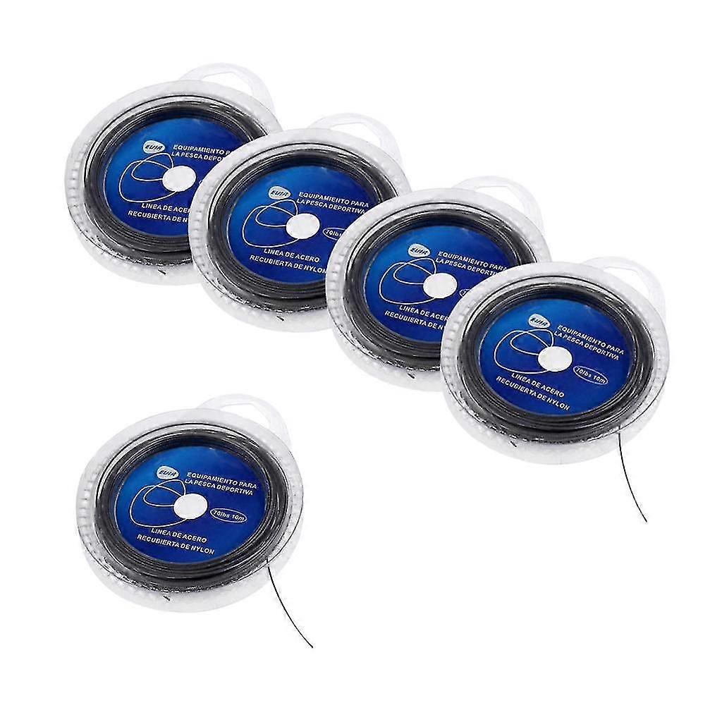 תיל נירוסטה פתיונות מנהיג עקבות קווי דיג 10 מ ' 7 גדילים 70 פאונד