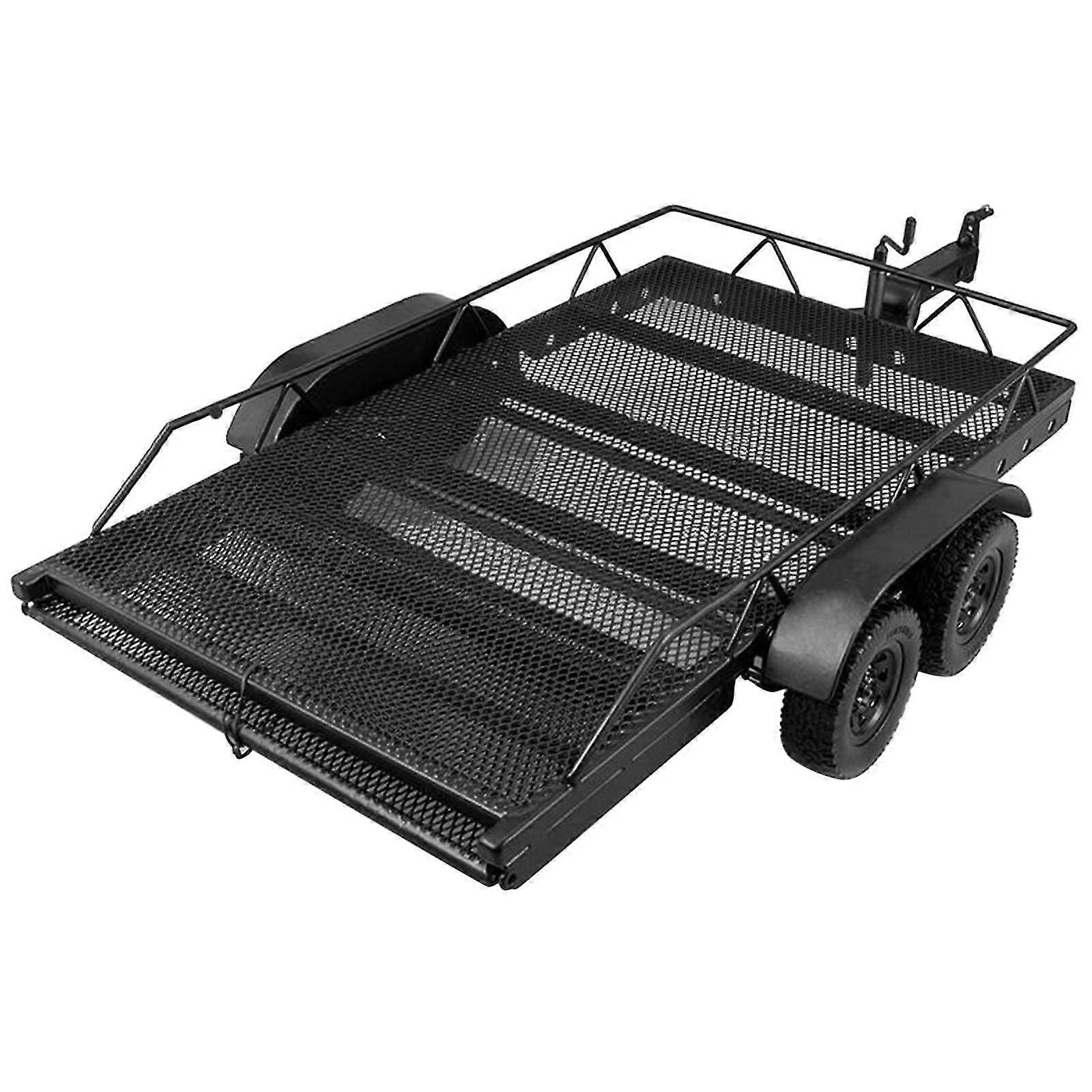 1/10 RC Trailer RC Car Cargo Carrier for Axial SCX10 D90 RC Car Model