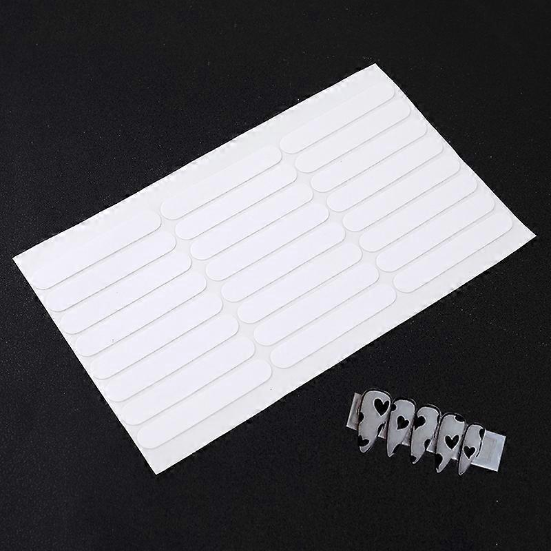 1 Blatt Nagelspitzen Display Stand Halter Klebeband Doppelseitig Glu