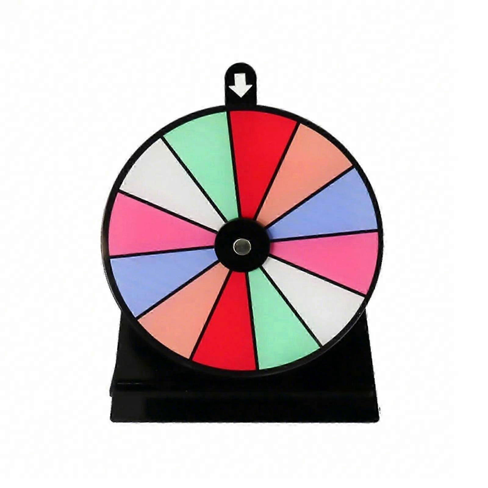 Tabletop Prize Turntable Erasable Reusable Fortune Wheel Fortune Party Turn Plate Wheel Prize Spinnings Game Enduring 2025