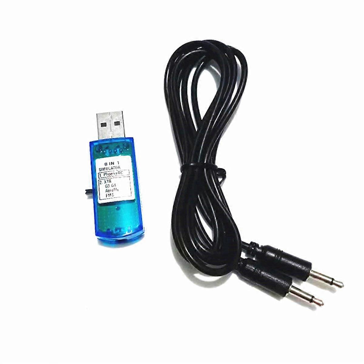 Flight Simulator for XTR5 FMS G4 FPV Airplane Helicopter Controller