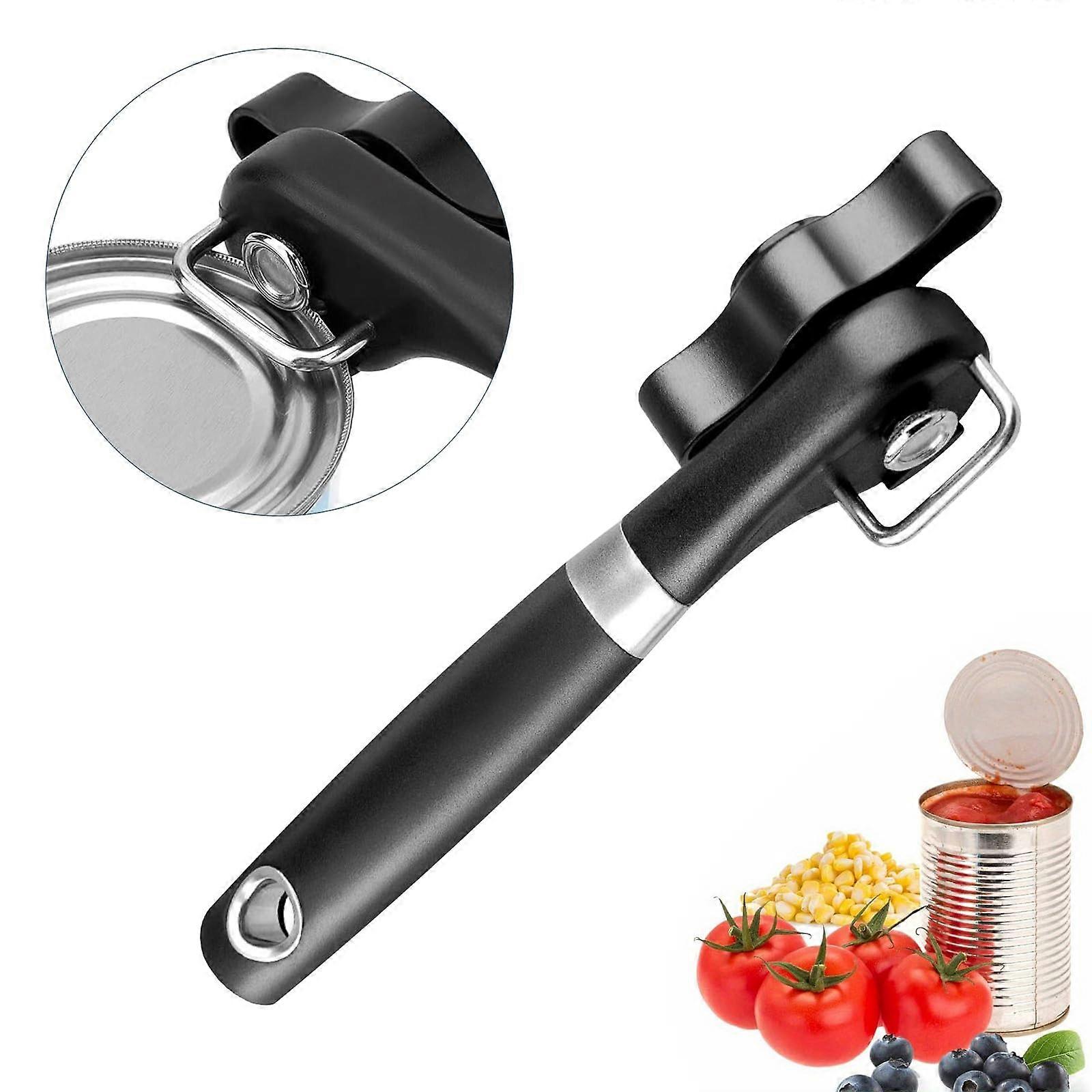 Manual Can Opener, Stainless Steel Glass Oven, Screw Lid Opener, Smooth Edge Can Opener