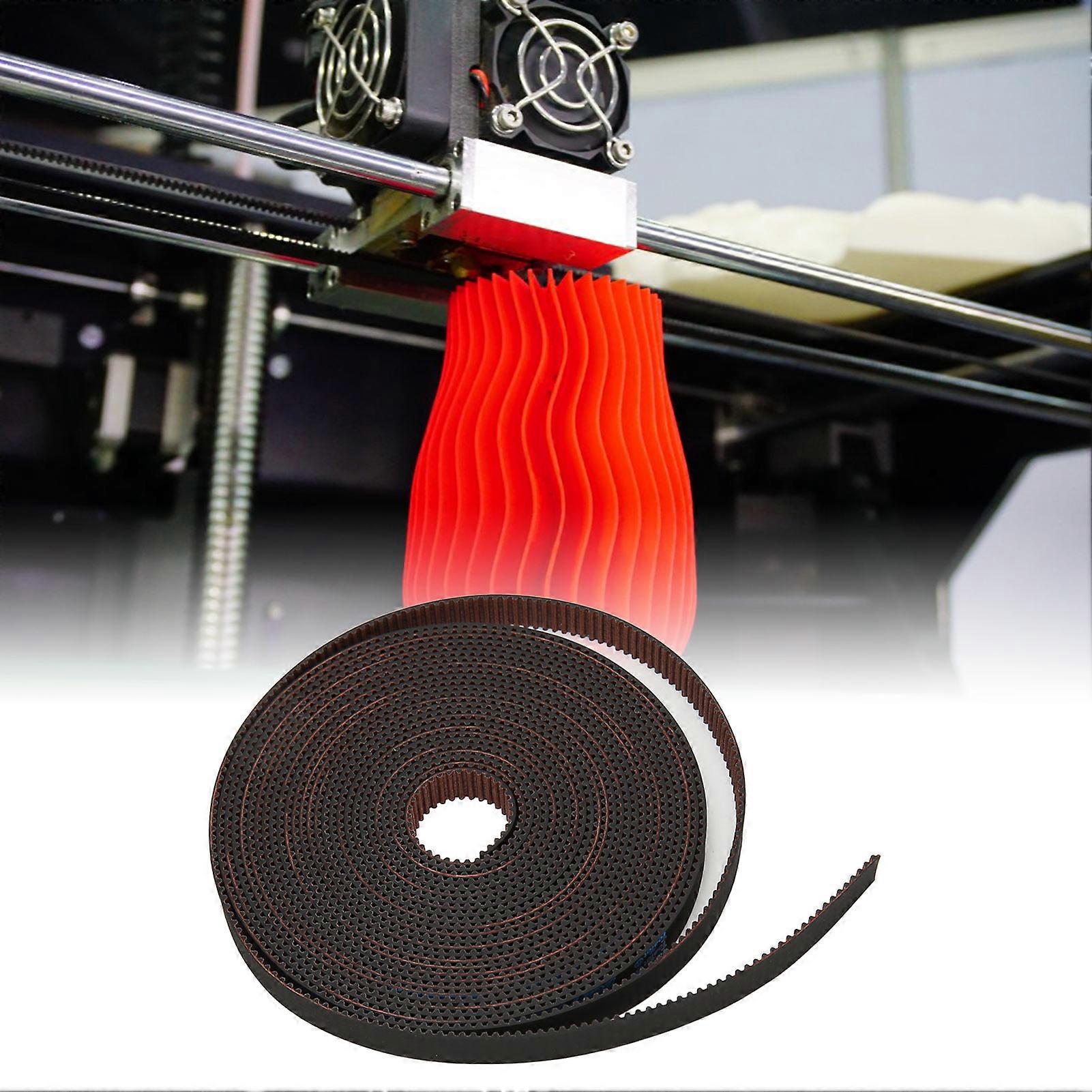 3D Printer Belt 9mm Wide 9RF Rubber Toothed Glass Fibre Stable Low Noise 2GT Belt for Ender3 CR10 Anet 5 Meters / 16.4ft