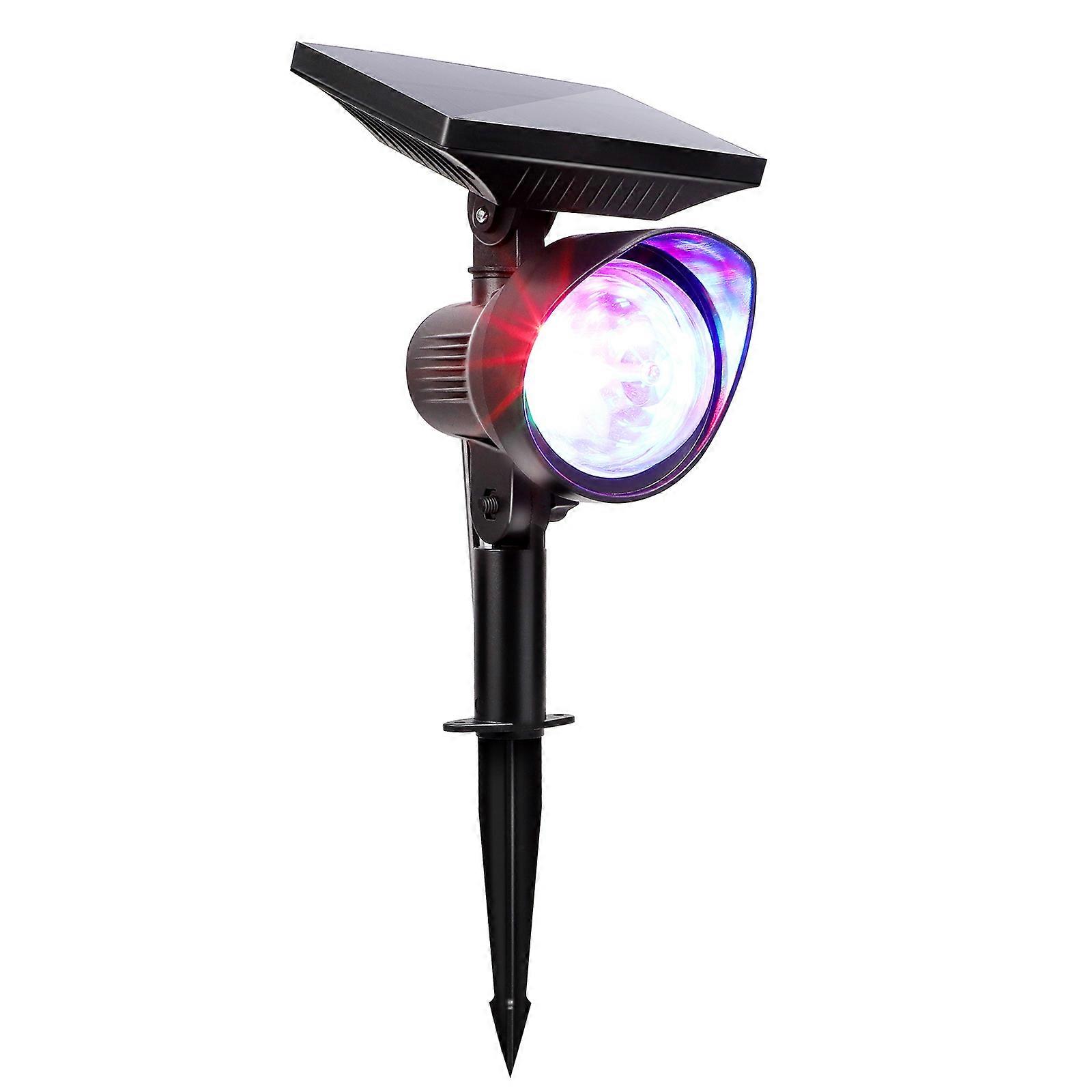 Solar Garden Light Projector, Robust and Weatherproof for Year-Round Use