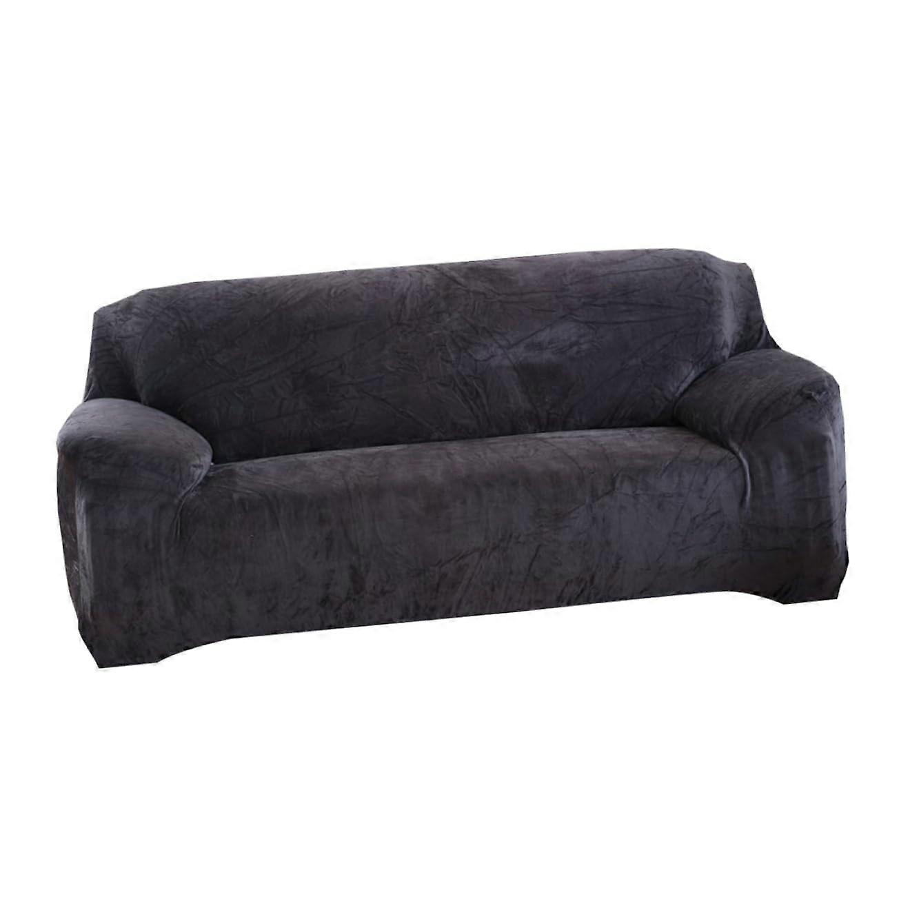 Sofa cover for seat, elastic polyester spandex, nonslip sofa protector, plush cover for fit.