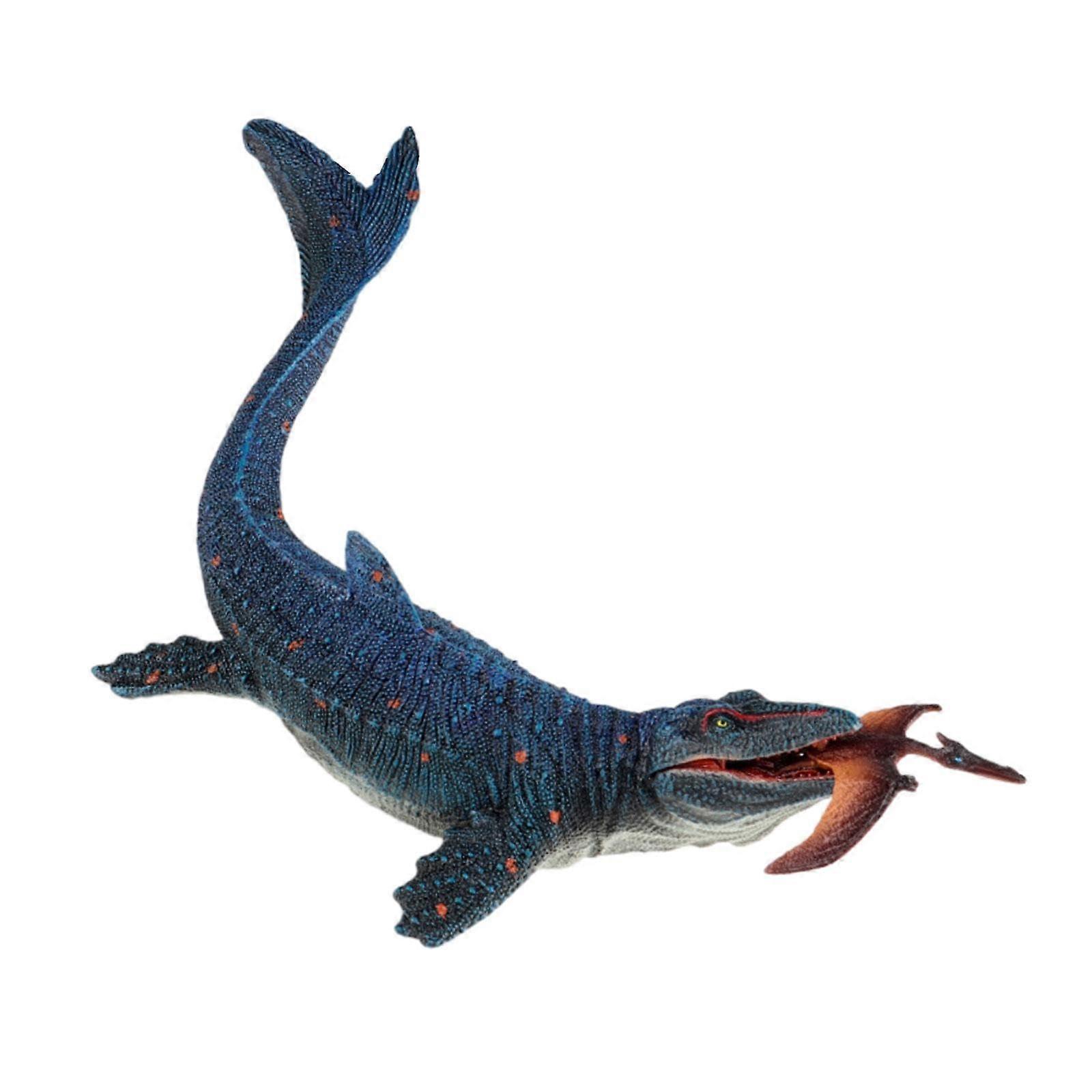 Mosasaurus Figures, Dinosaur Action Figure, Prehistoric Animal Statue, Lifelike Dinosaur Toy for Collections, Toy Display, Kids
