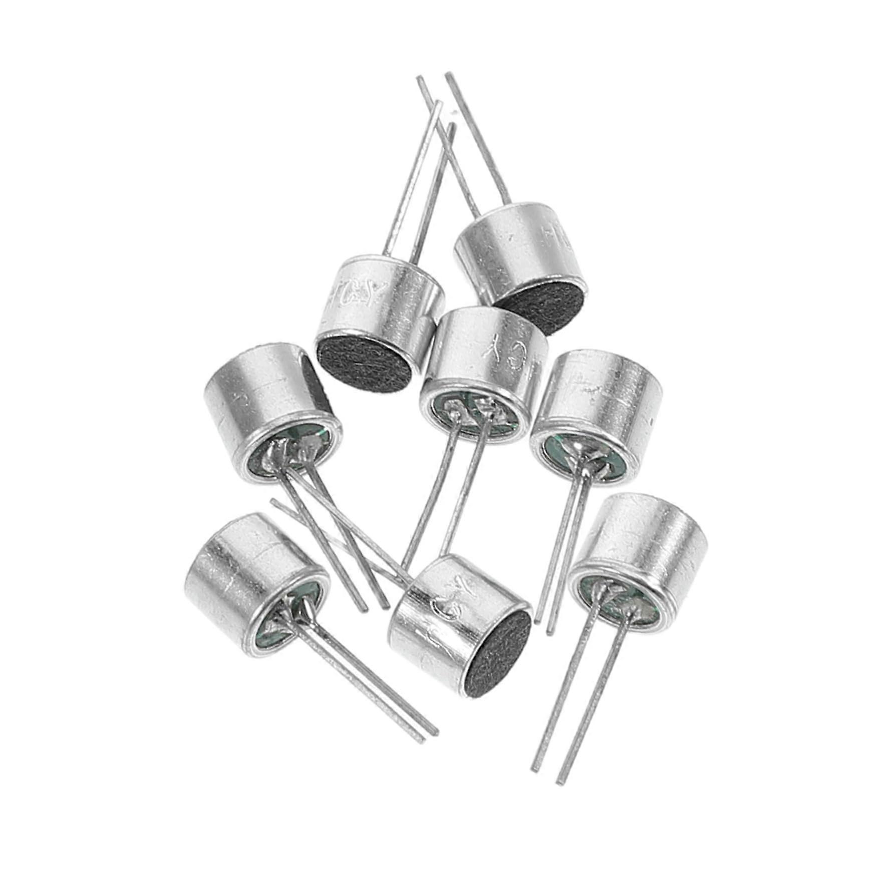 6050 Condenser Microphone Kit 8 Piece Electret Microphone Set For Sound Monitoring And Audio Recording