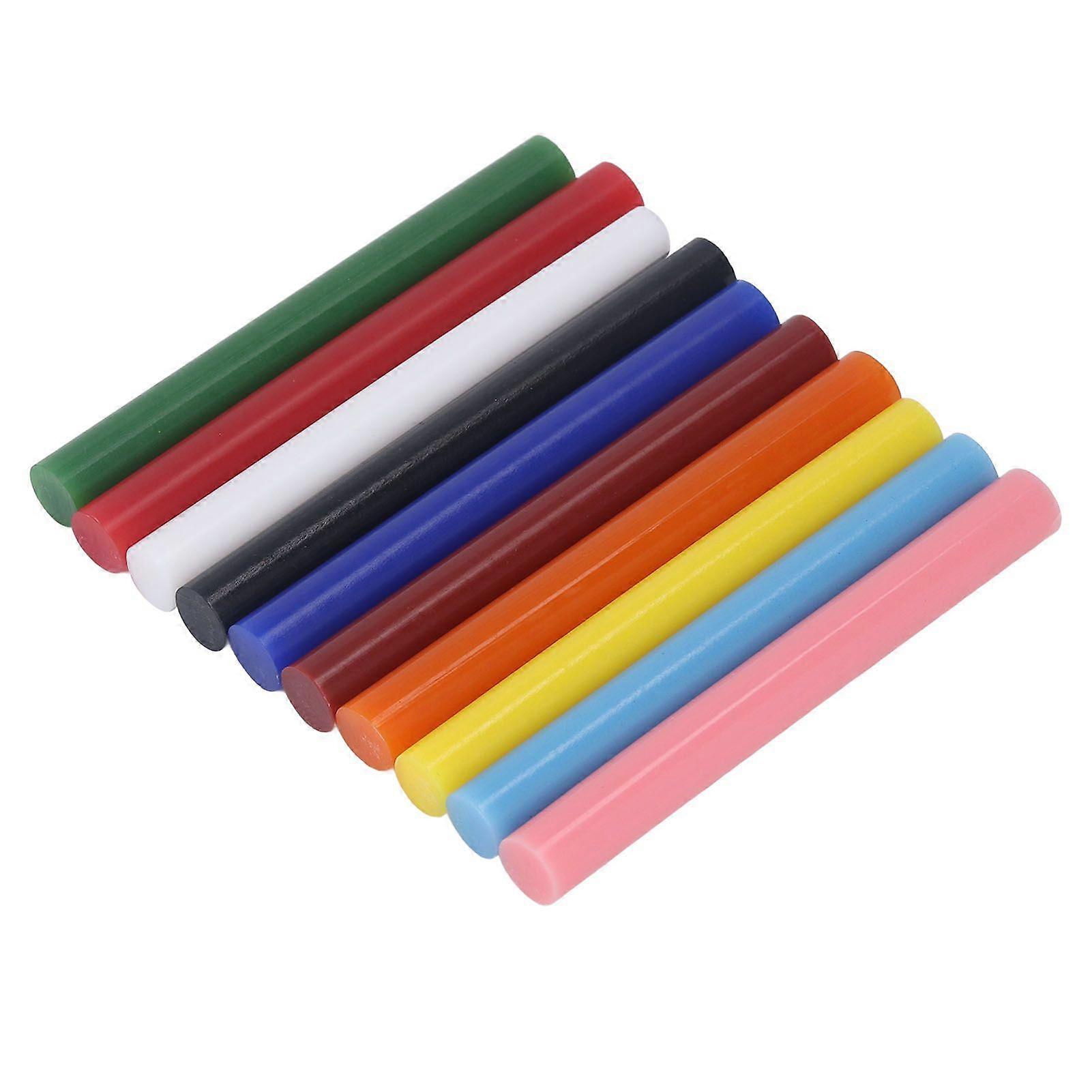 2025 Latest Model 10Pcs Hot Melt Glue Stick 11x100mm Strong Adhesion Aging