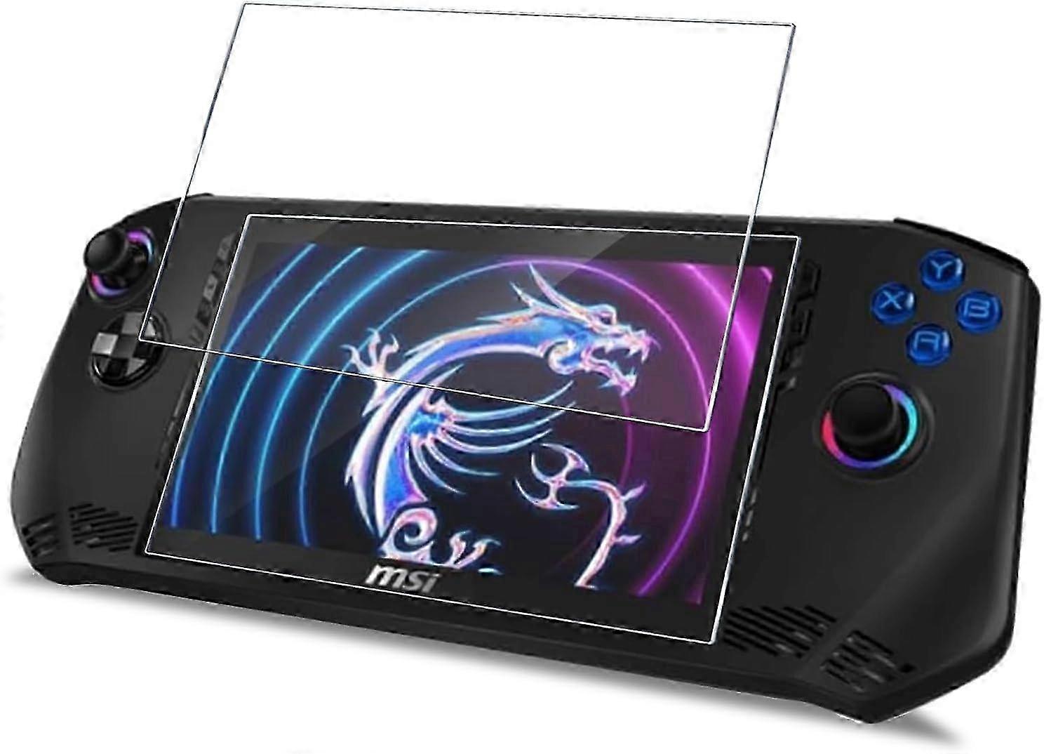 Tempered Glass Screen Protector for MSI Claw A1M 7",9H HD Anti-Scratch Full-Coverage for MSI Claw