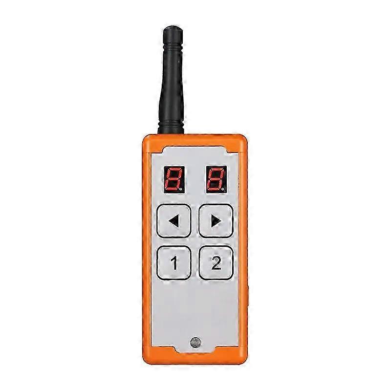 Universal High Power Industrial Remote Control with 4 Buttons for 315 and 433 MHz, Compatible with Certain Brands