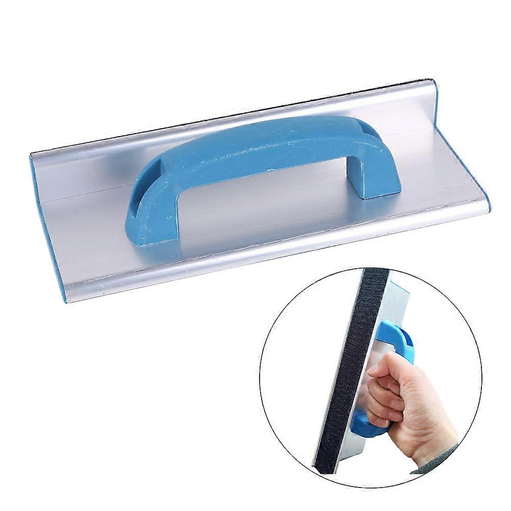 Small Sanding Tool Handheld Sander Right Angle Sandpaper Holder Walls Woodworking Grinding 24.5x5x6cm 1Set