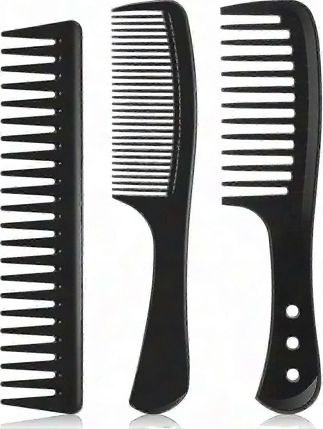 Wide Tooth Detangling Comb Set