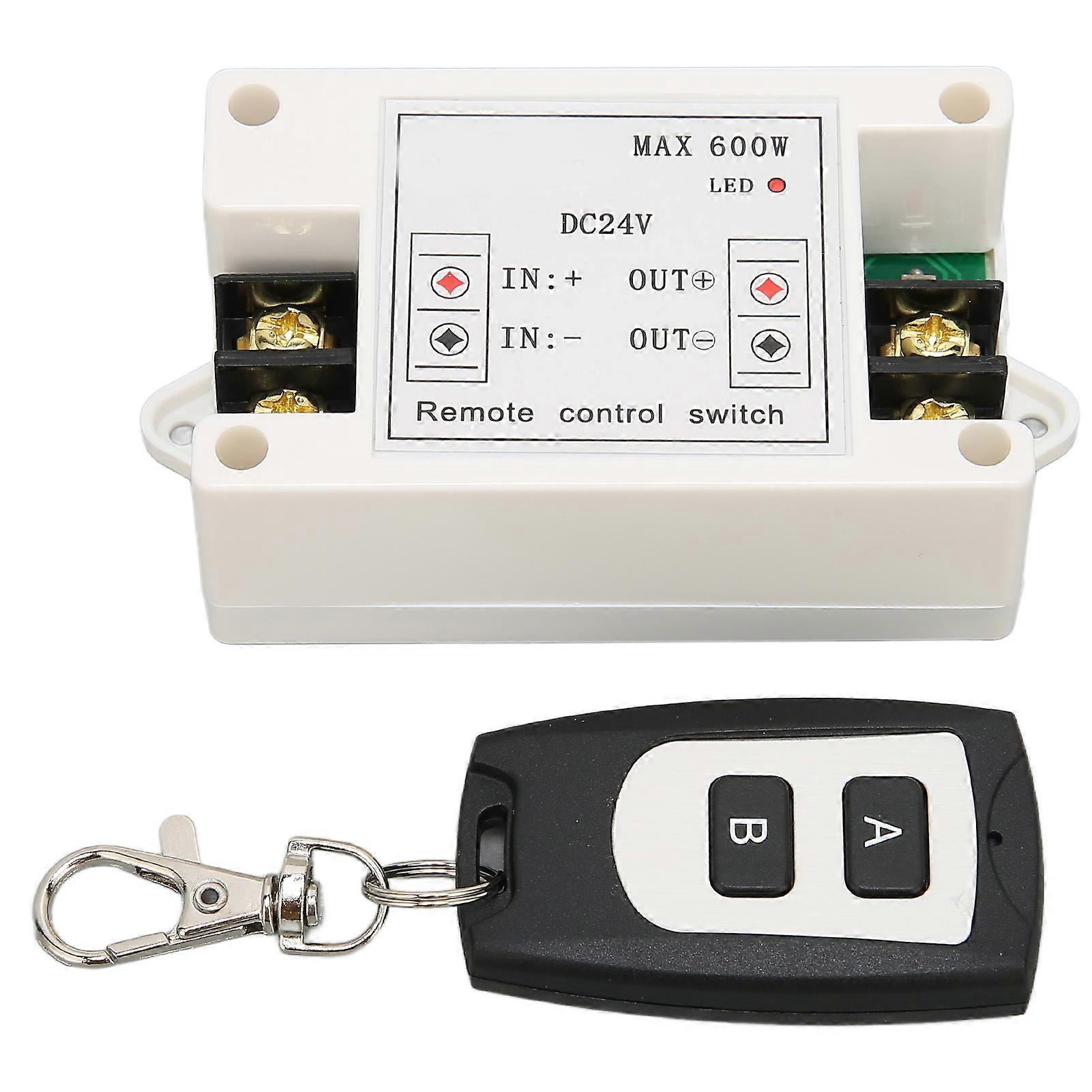 24V Remote Control Switch 433MHz Wireless Remote Control Relay for Electrical Control Circuits