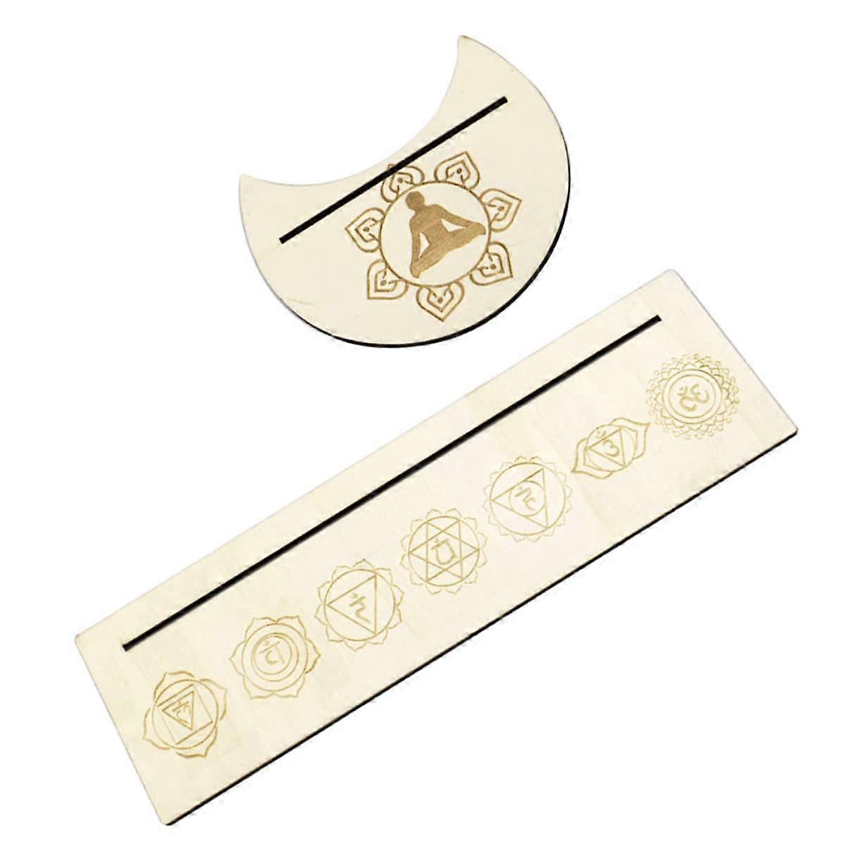 1PC Wooden Holder for Tarot Cards Rectangular Stand Lightweight Portable