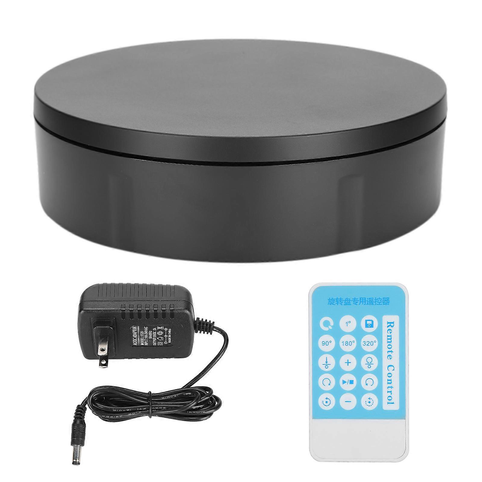 Watch Remote Control Rotating Turntable Watch Shop Electric Round Display Stand 100‑240V
