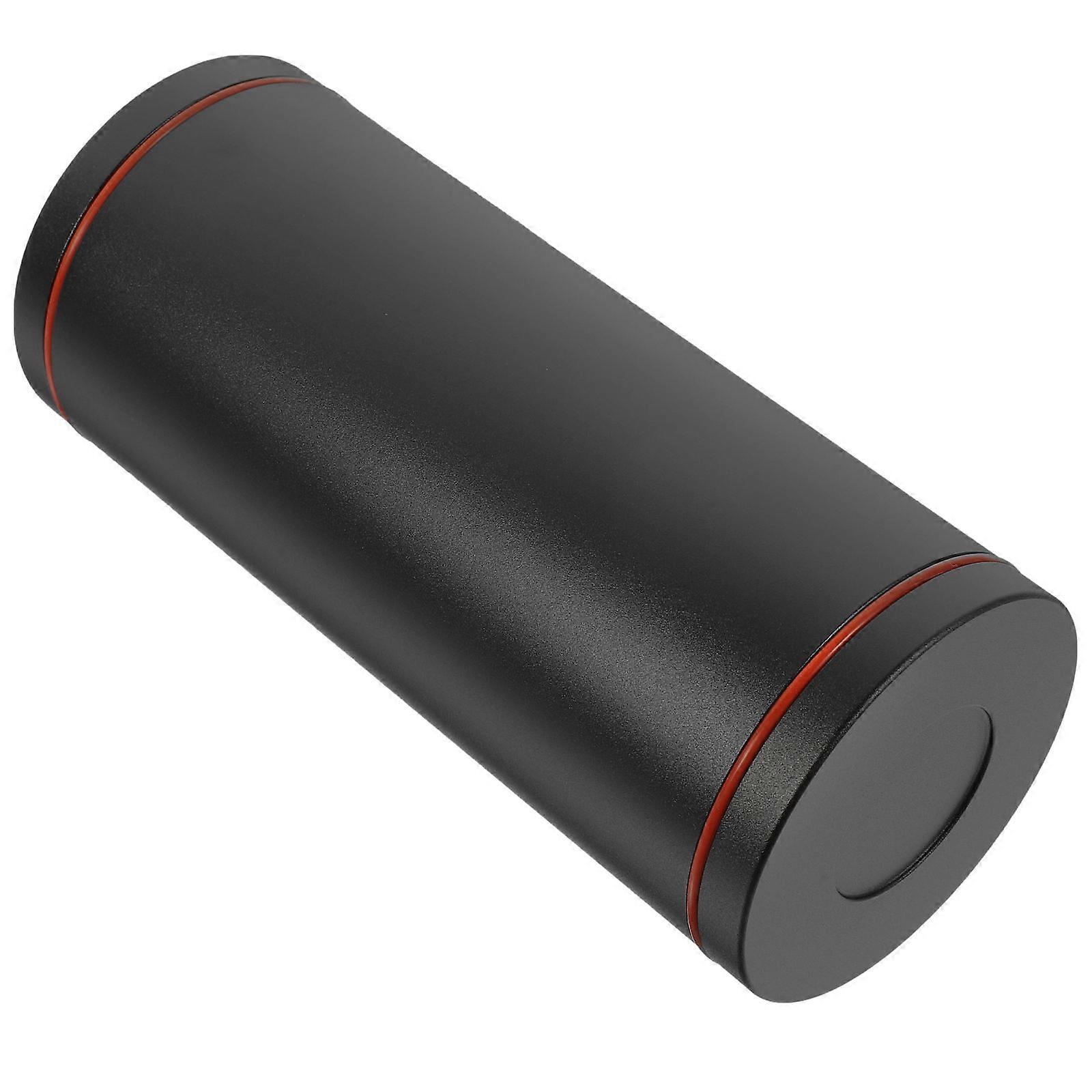 Stylish Round Tissue Box Cylinder Holder for Car Office Home Easy Access Replacement Dispenser