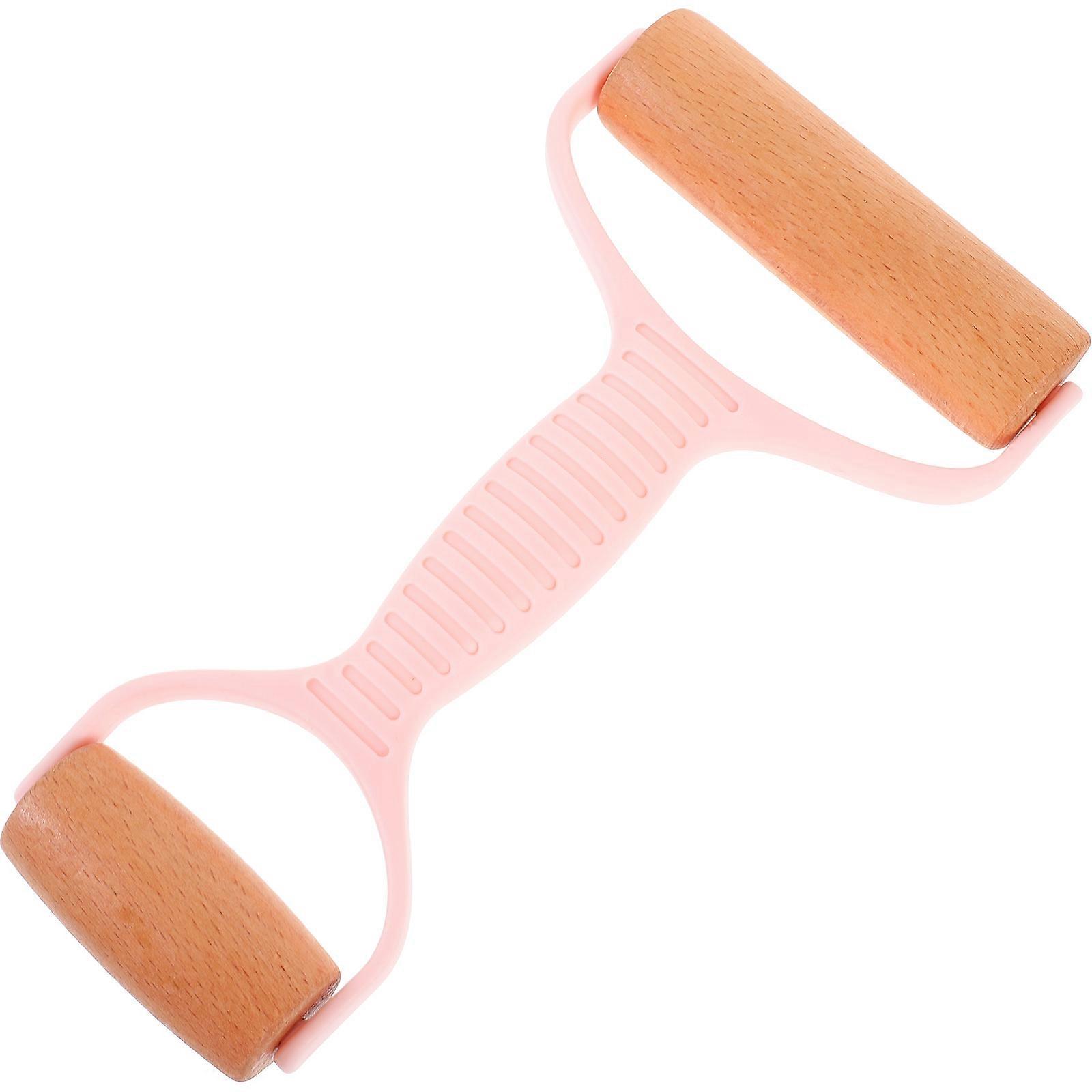 Rolling Pin For Baking Dough Roller Pin Novice Bakers Pink 8.7×4.7×1.2in Even Thickness Professional Level 1Pack