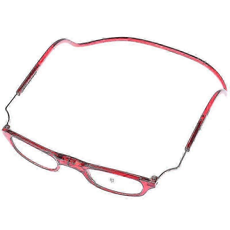 Adjustable Magnetic Front Connect Reading Glasses for Neck Use