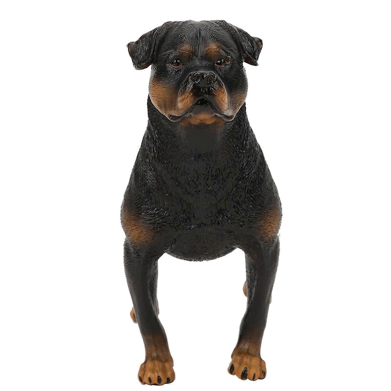 RottweilerSimulation Model Ornaments Desktop Decoration Child Educational Toy