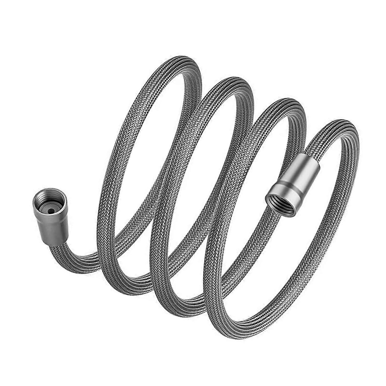 Shower hose, multifunction shower hose, replacement temperature hose for hand shower and bidet sprayer, gray