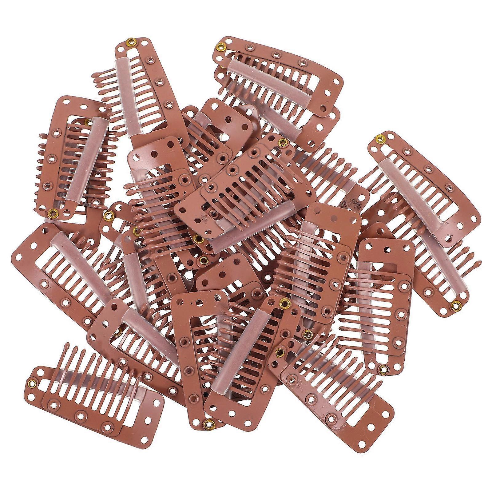 20PCS Metal Wig Clips for Hair Extensions – Durable Snap Clips, Lightweight & Easy to Use for Secure Wig Fixing – Small Hair Pins for Hairpieces