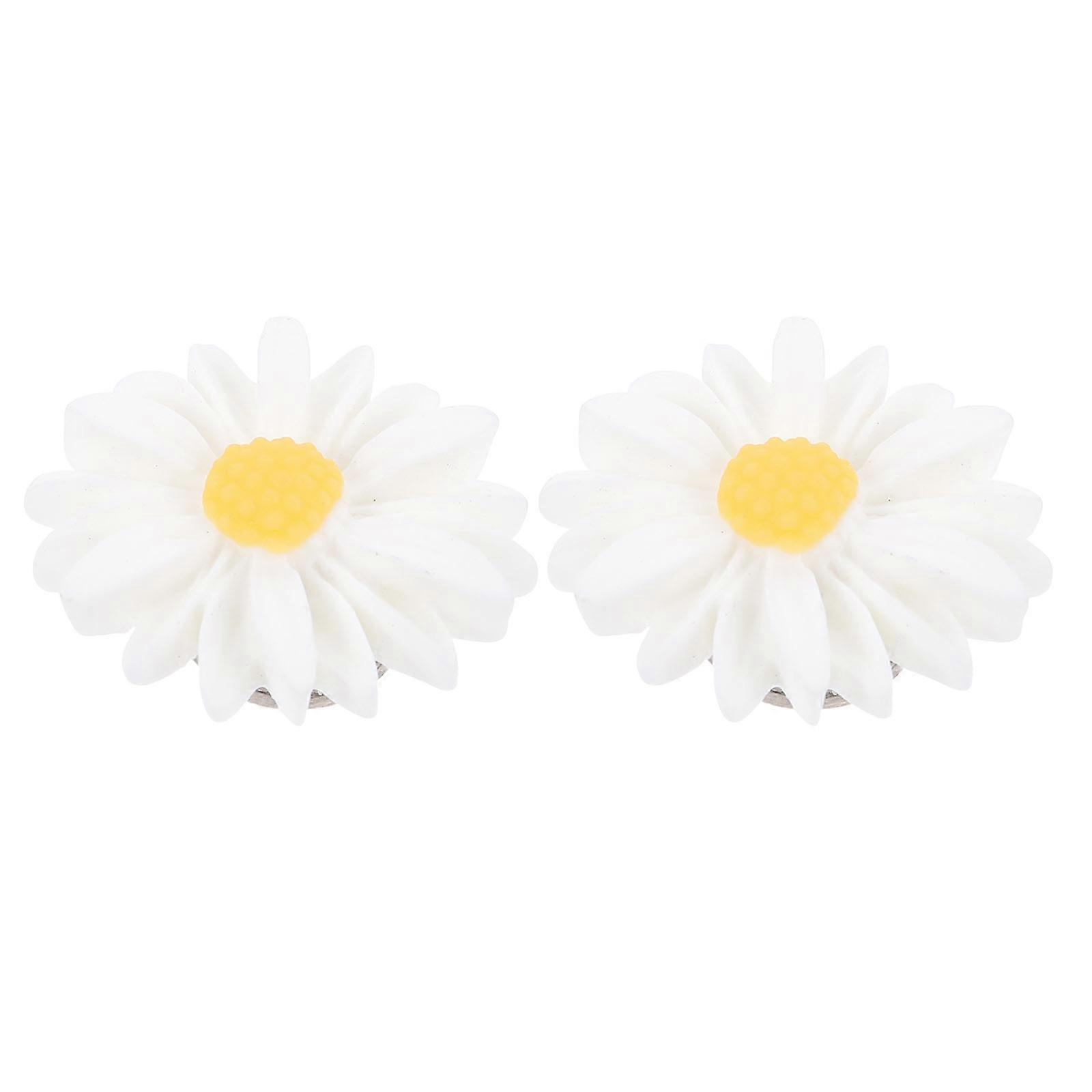2pcs Flower Cross Stitch Locators Easy to Use Fixation Tools for Crafts, DIY, Home Decoration & Art Projects
