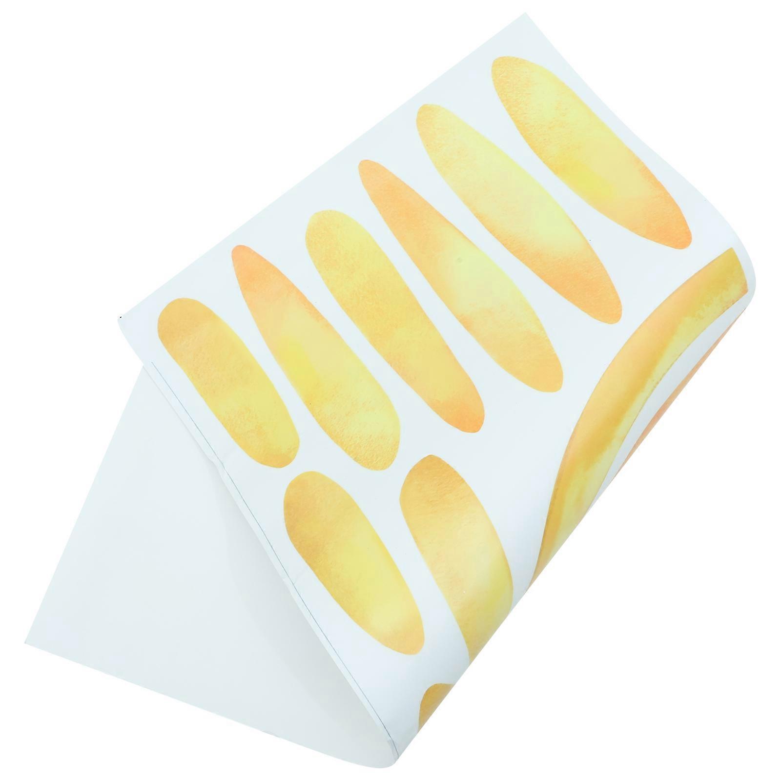 PVC Wall Stickers Sun Wall Sticker As Shown Color 60.00X30.00X0.10CM Self-Adhesive Decorative Wall Sticker For Dining Room 1 Sheet