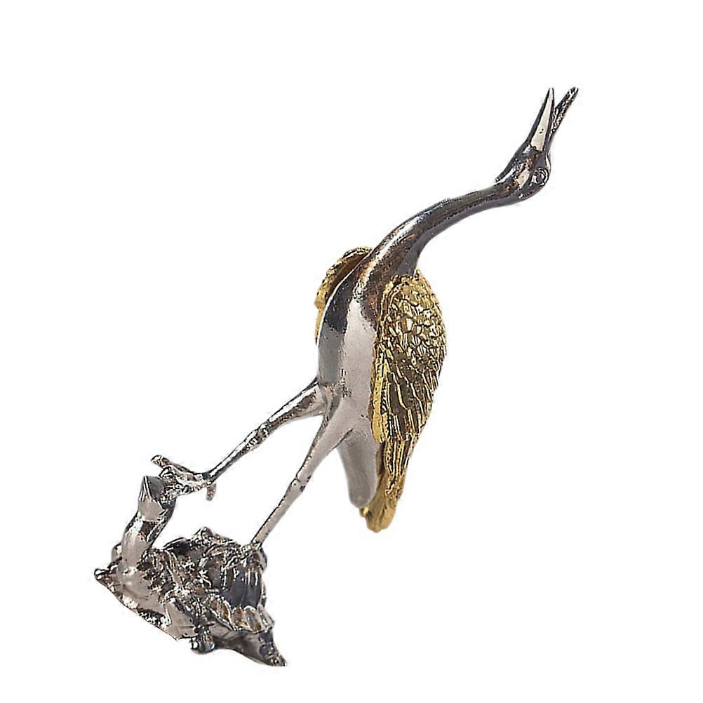 Small Ornaments For Shelves Desktop Adornment Turtle Crane Shape Design Home Office 1Set