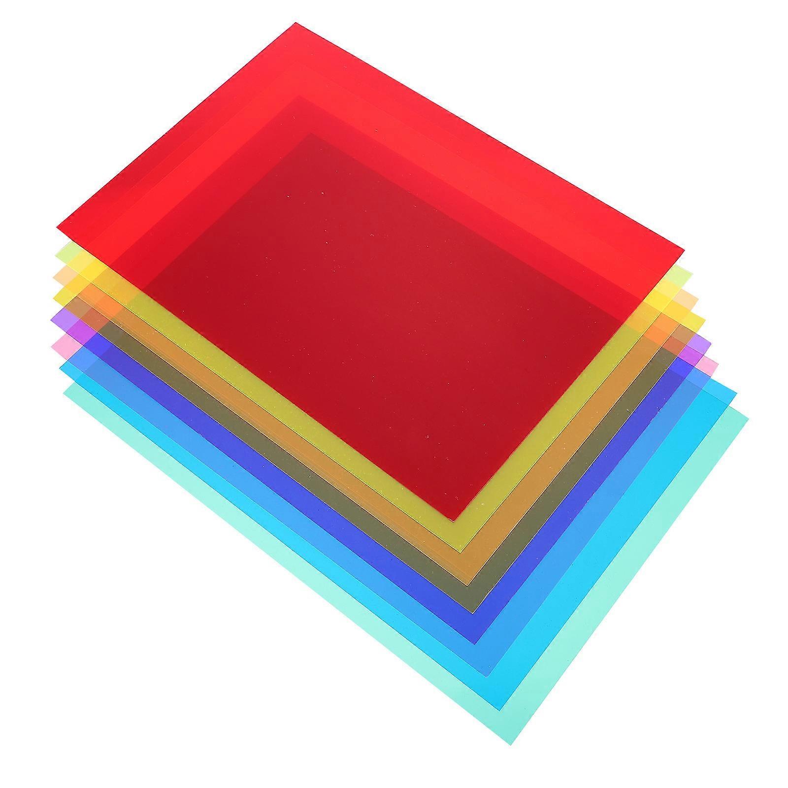 PVC Thin Films Durable Reading Coverings with 8Pcs for Practical Use