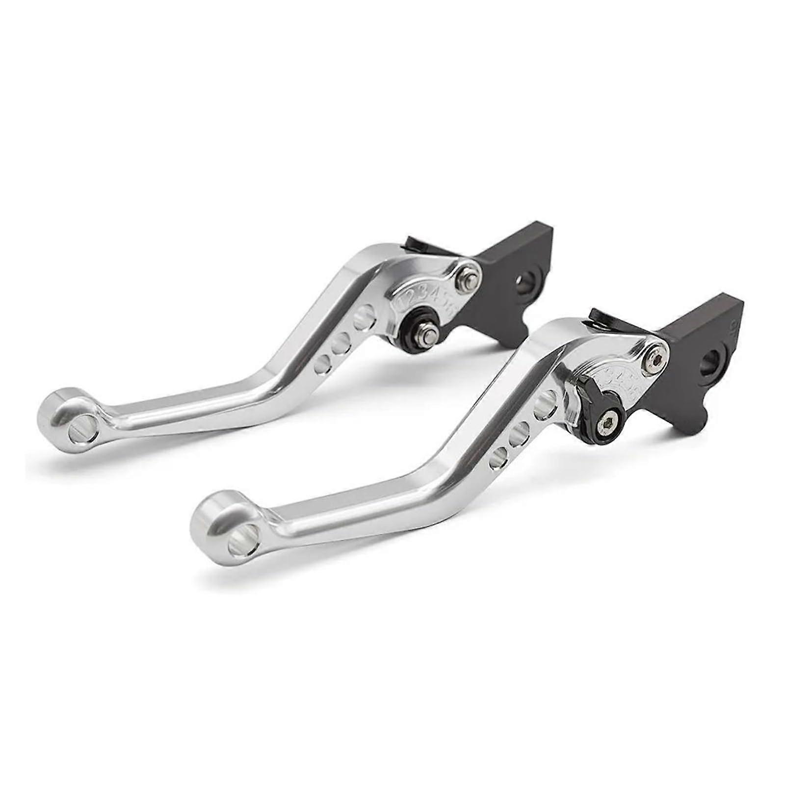 Adjustable Brake Clutch Lever for CBR954RR CBR600RR 20022006 Motorcycle CNC (Silver)