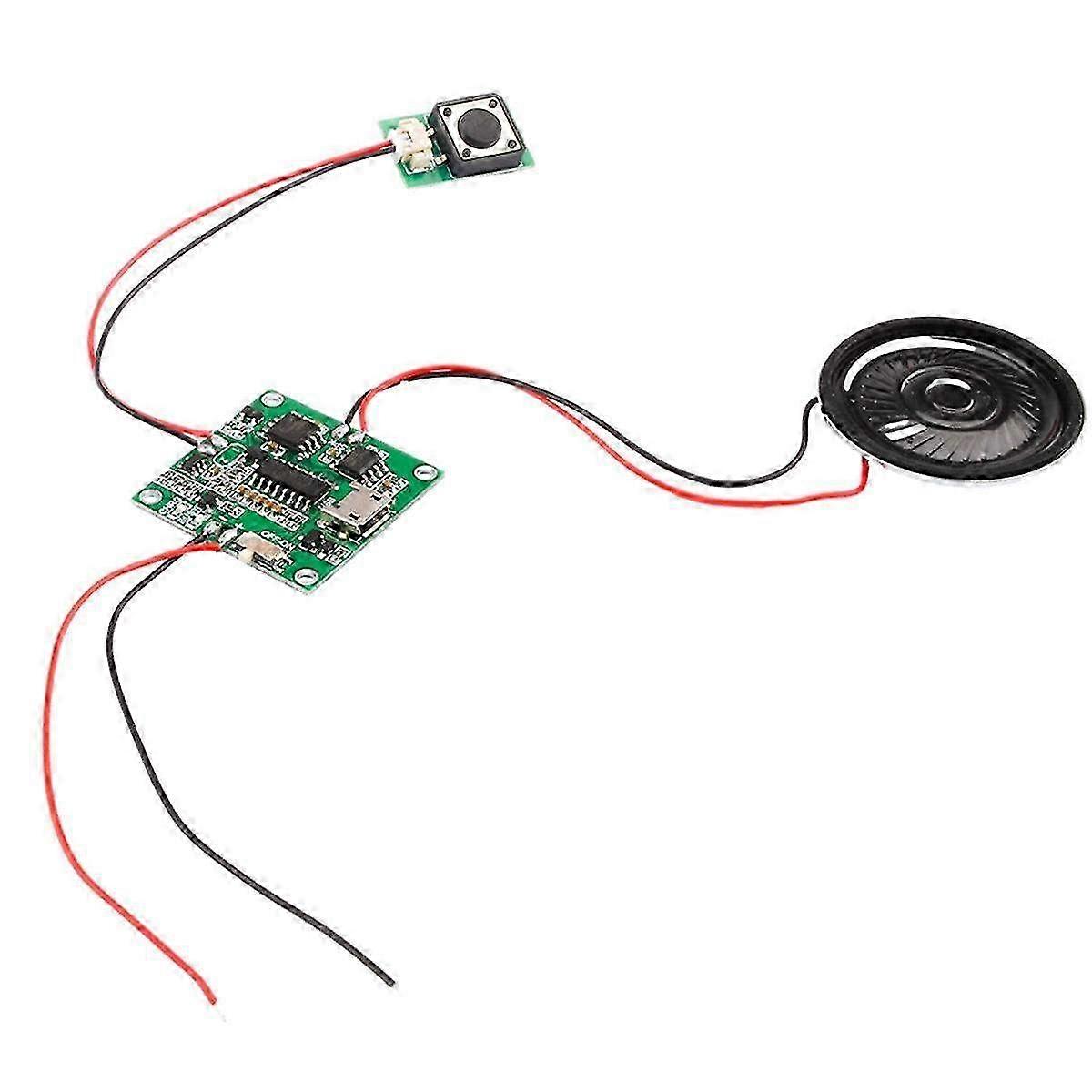 Programmable Sound Recorder Module with Micro-USB for Audio Music Recording DIY Greeting Card & Electronic Projects