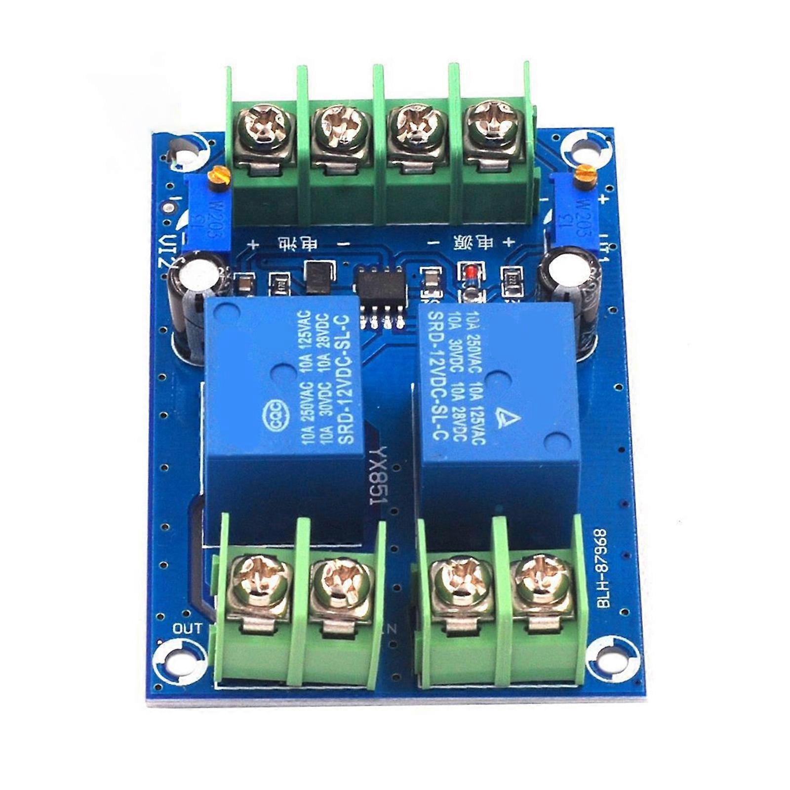 Adjustable 12V Power Auto Switching Module Power Outage Change to Battery Power Supply for Consistent Power Supply Multicolor