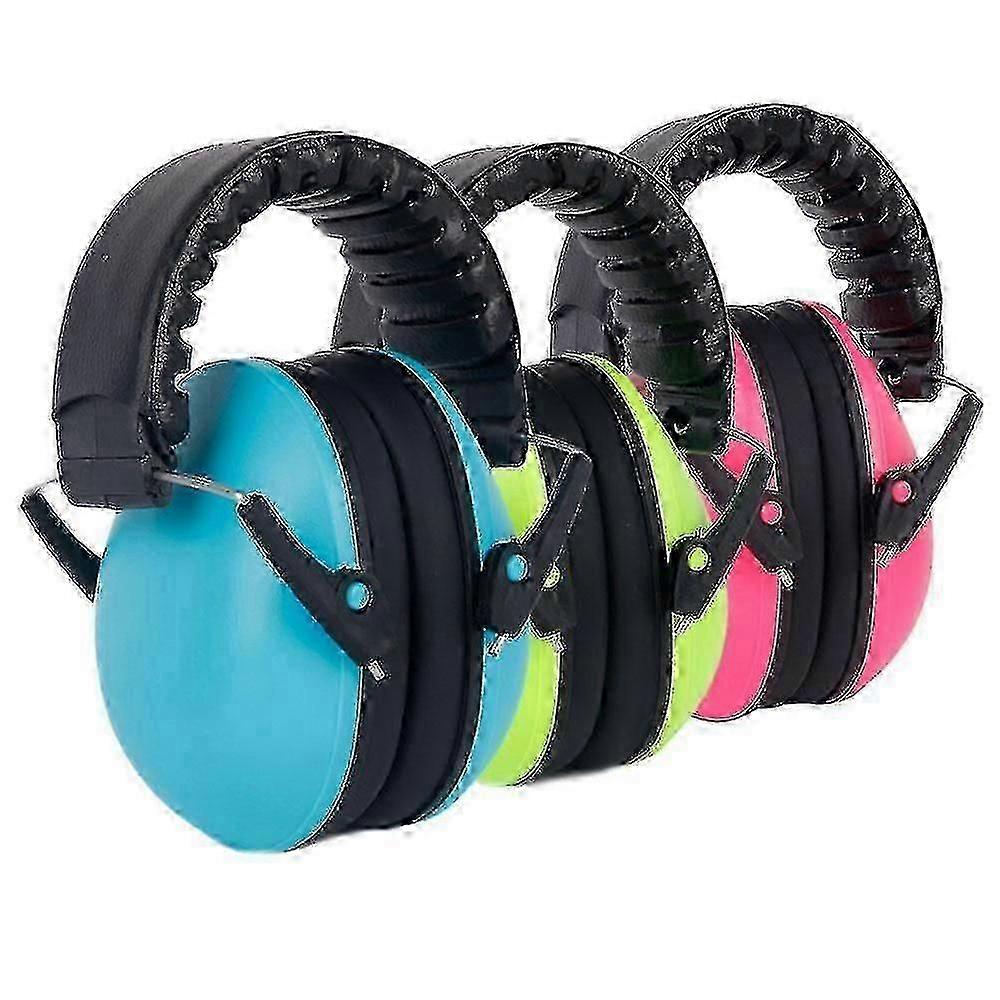 Adjustable Folding Ear Defenders Kids Noise Reduction Hearing Protector Earmuffs