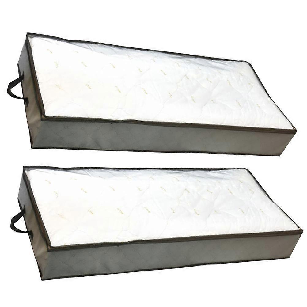 Foldable Quilt Storage Bag Set   Dustproof Clothing & Household Item Organizer Pouch for Home Use   Space Saving Fabric Storage Solution