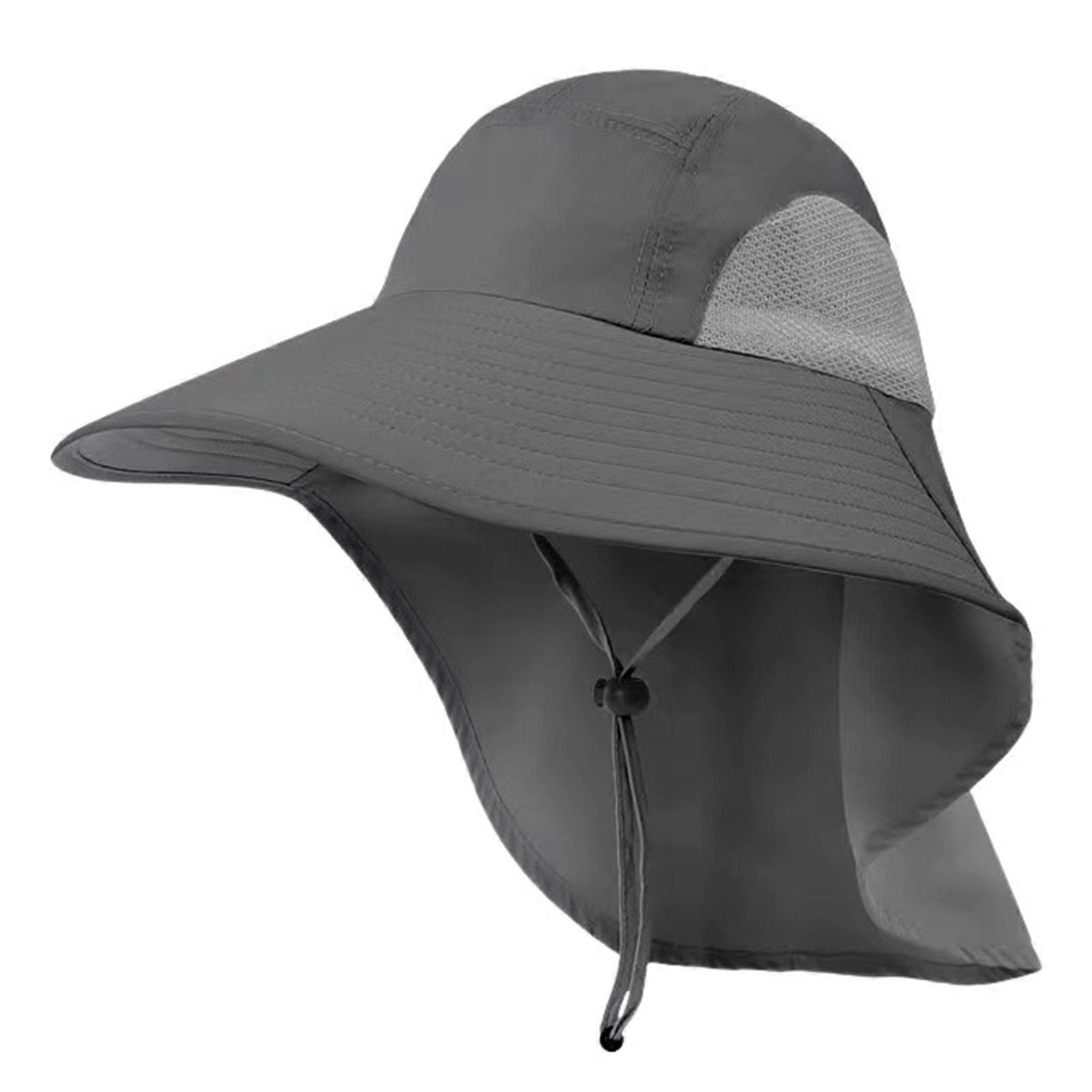 Hats for Working In The Sun Adjustables Strap Farmers Hat for Fishing Mountaineering