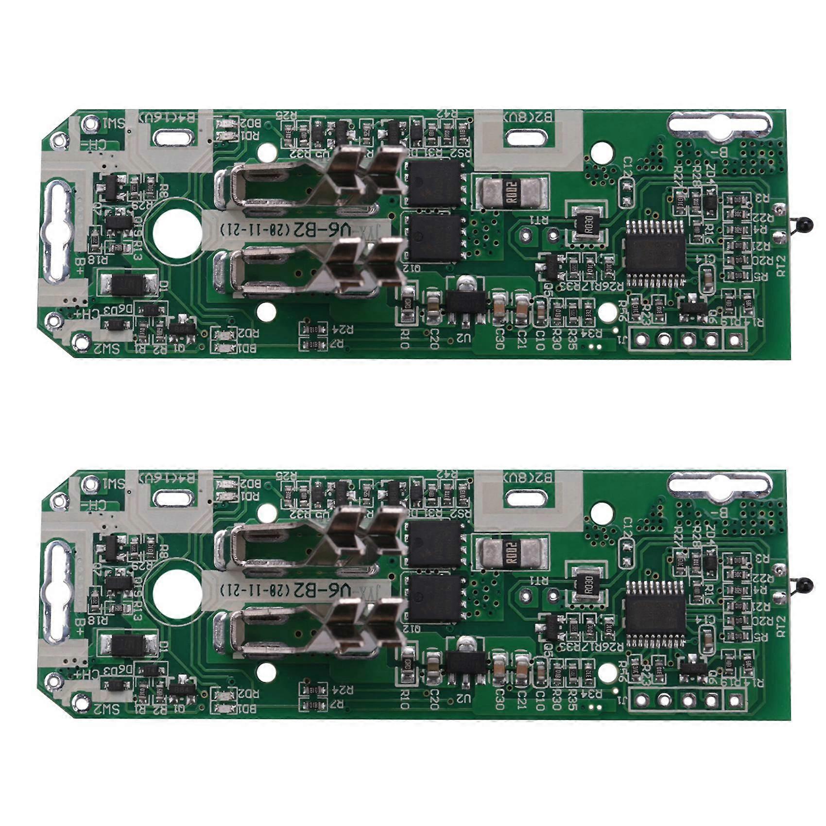 2Pc PCB Circuit Board, PCB Battery Charging Protection Circuit Board for V6 V7 Wireless Vacuum Clean