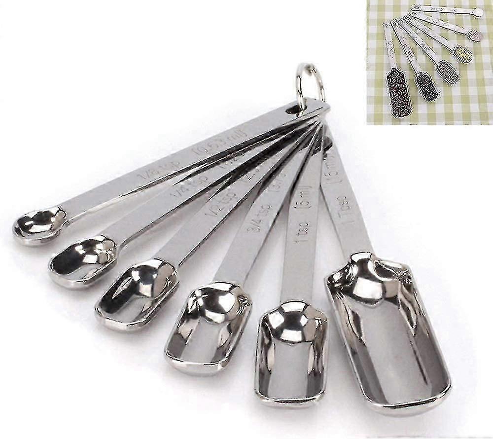 Stainless Steel Measuring Spoon, Measuring Spoons Measuring Spoons Measuring Spoons Set compatible with Meas